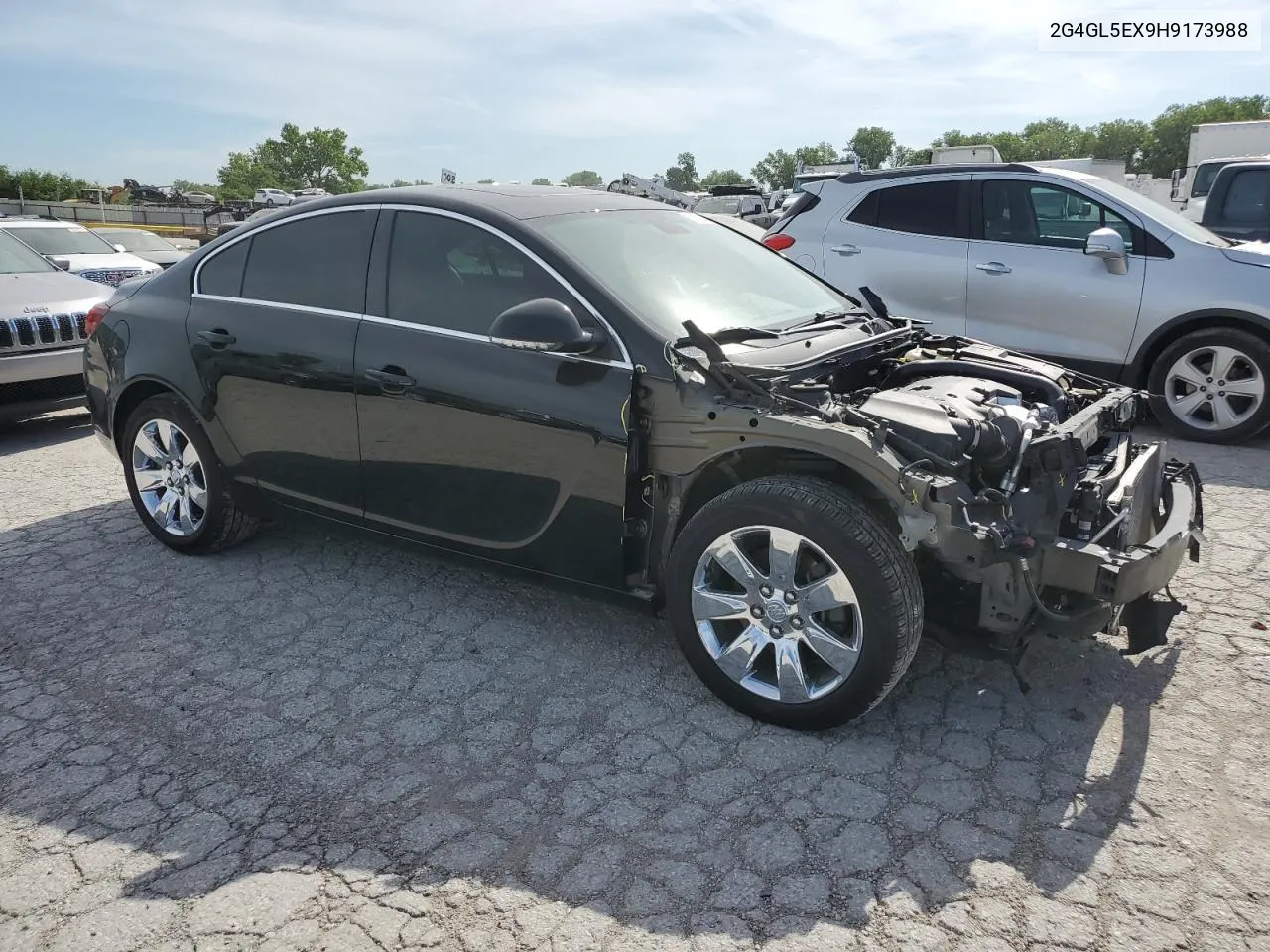 2017 Buick Regal Sport Touring VIN: 2G4GL5EX9H9173988 Lot: 58622374