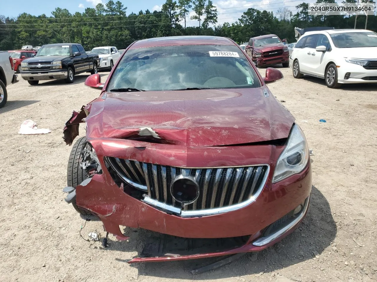 2017 Buick Regal Premium VIN: 2G4GR5GX7H9134604 Lot: 59788284