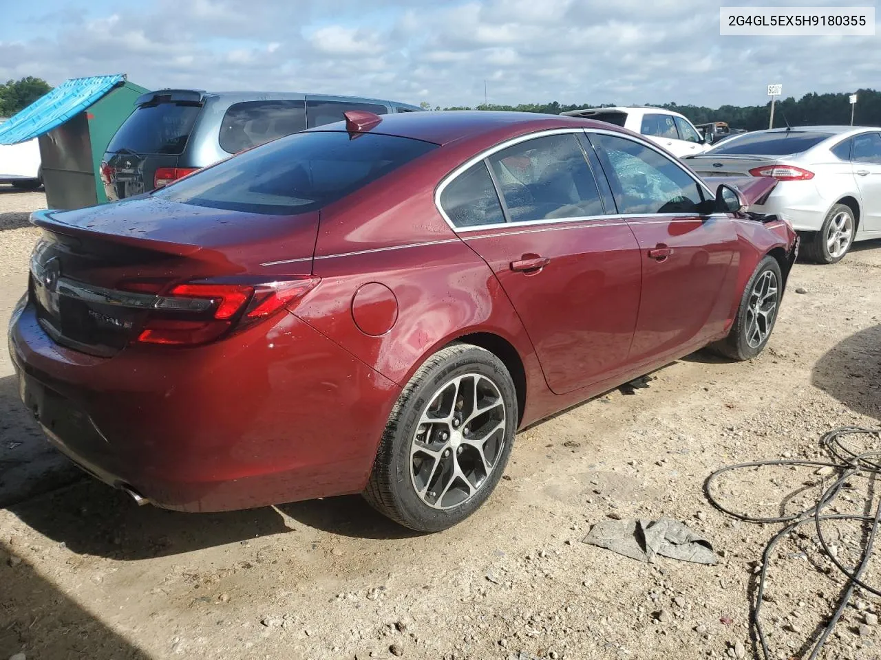 2017 Buick Regal Sport Touring VIN: 2G4GL5EX5H9180355 Lot: 61539444