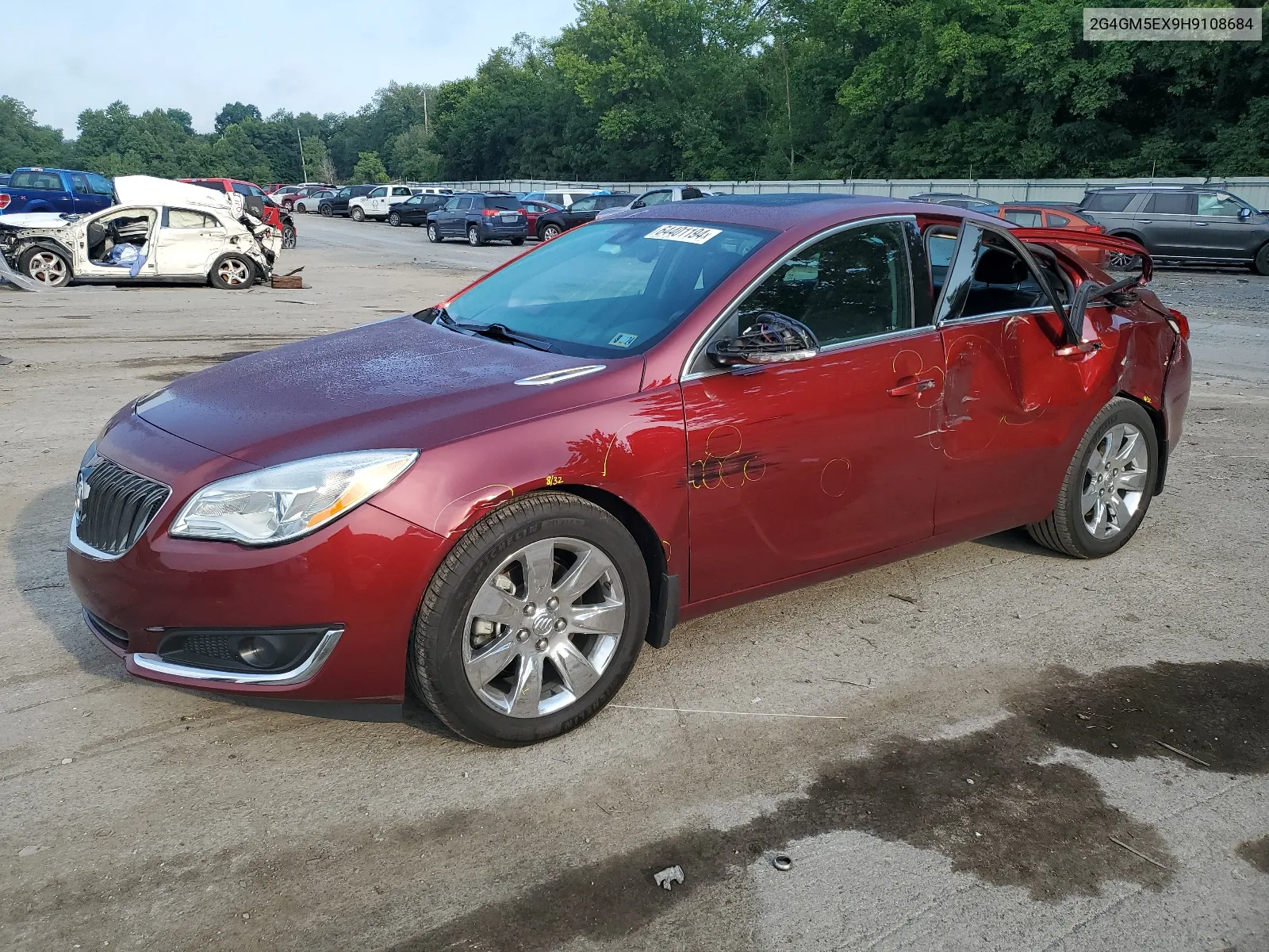 2017 Buick Regal VIN: 2G4GM5EX9H9108684 Lot: 64401194