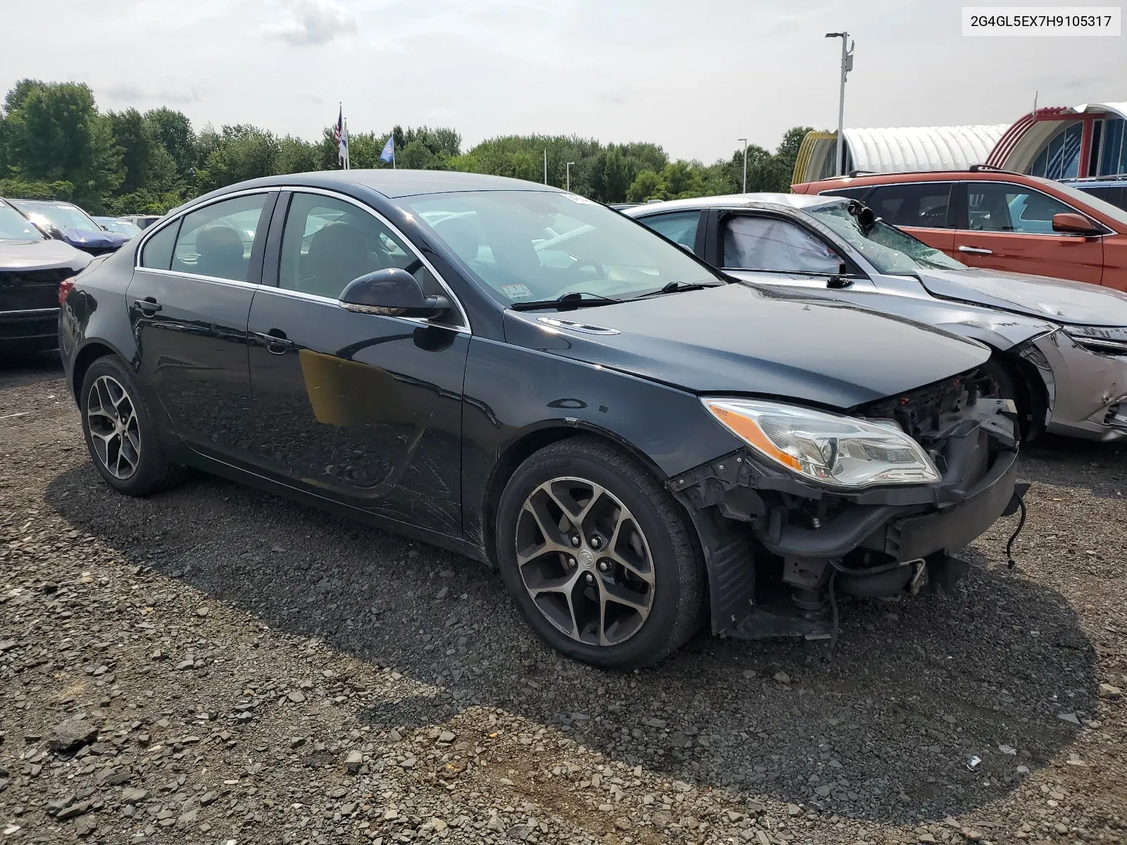 2G4GL5EX7H9105317 2017 Buick Regal Sport Touring