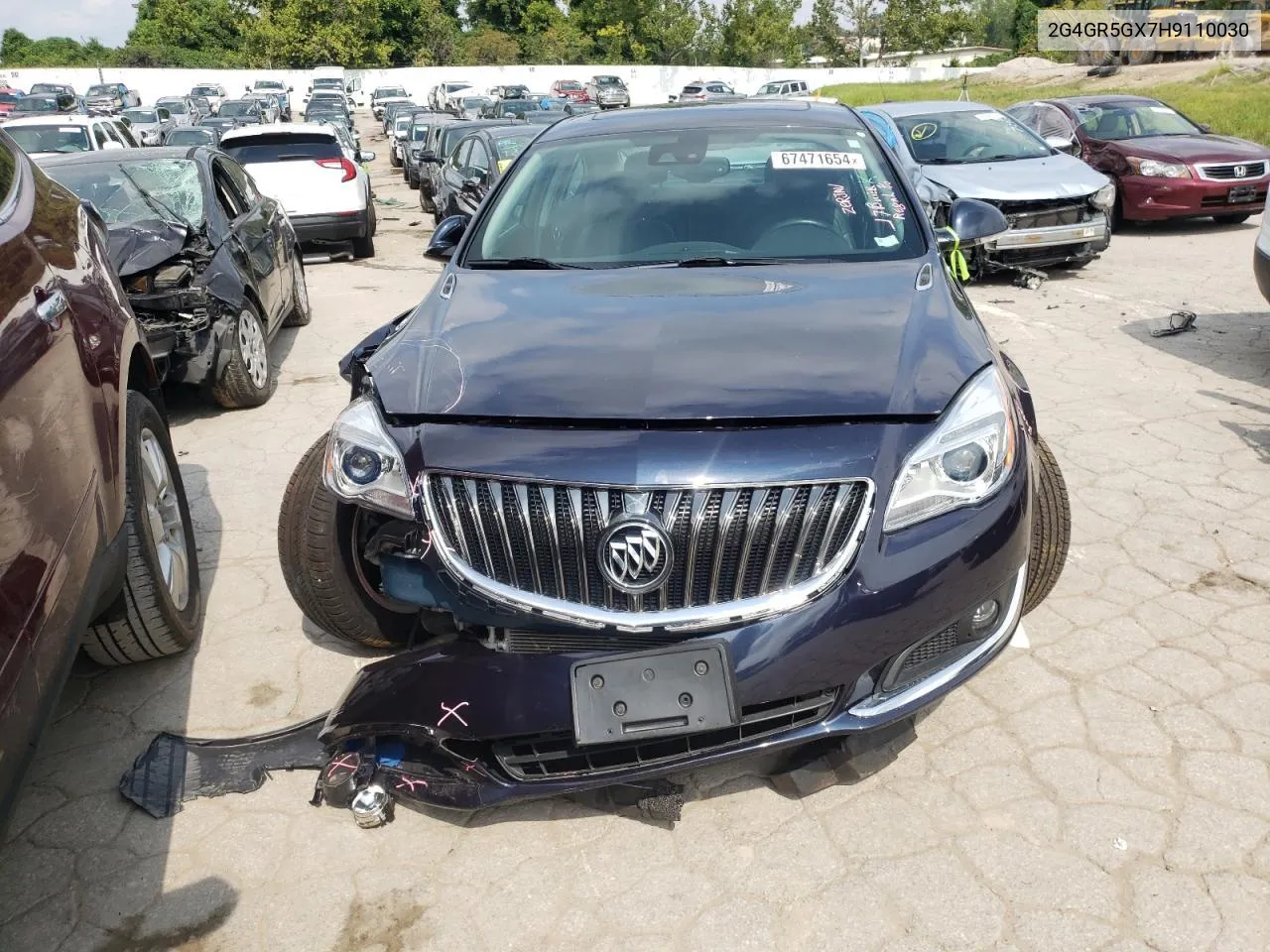 2017 Buick Regal Premium VIN: 2G4GR5GX7H9110030 Lot: 67471654