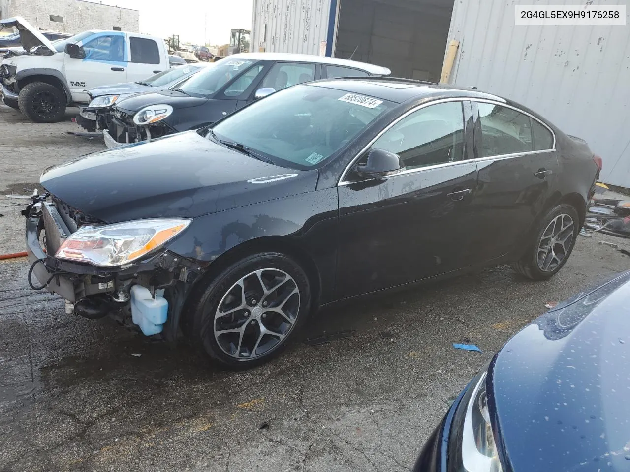 2G4GL5EX9H9176258 2017 Buick Regal Sport Touring