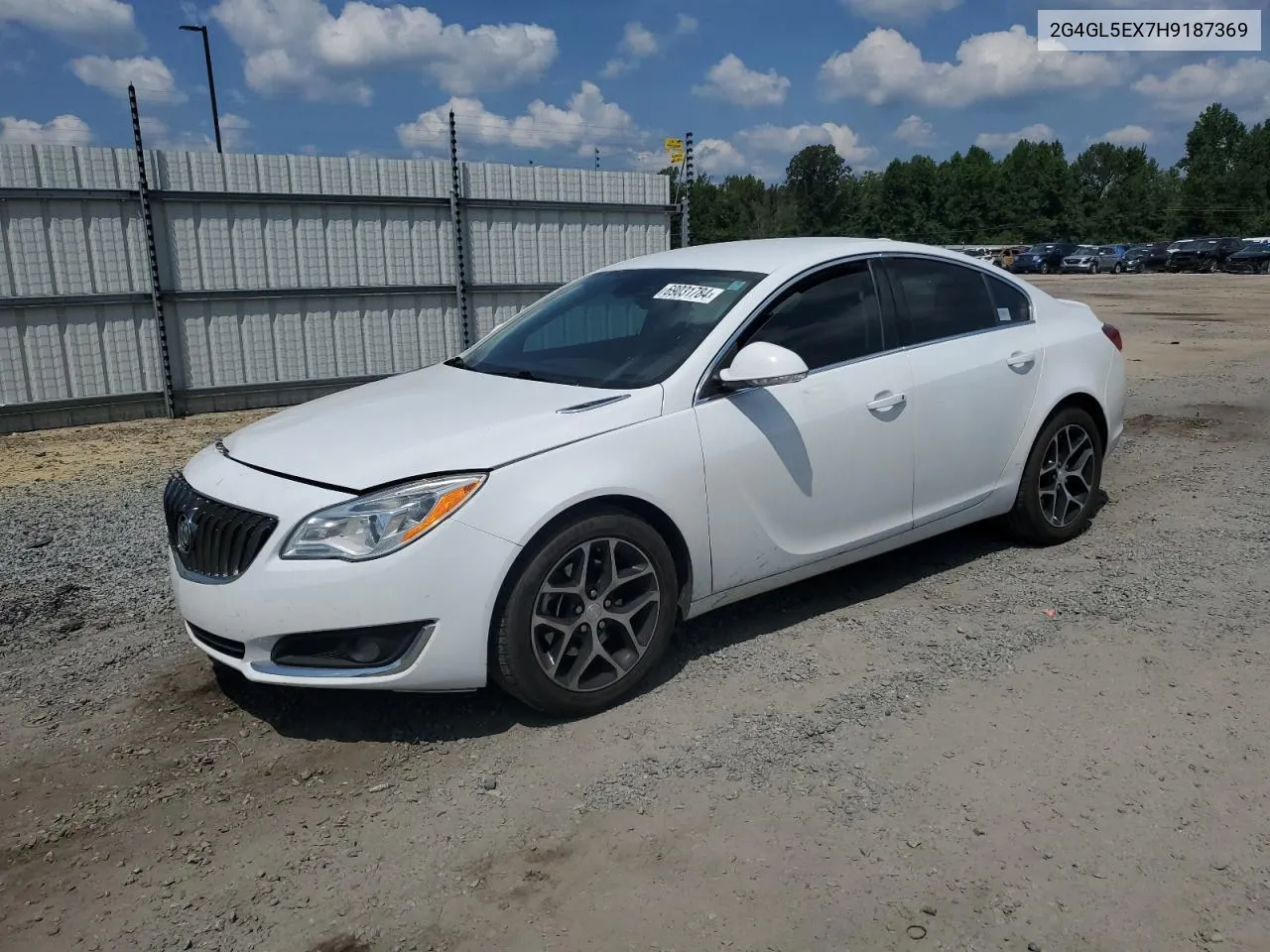 2G4GL5EX7H9187369 2017 Buick Regal Sport Touring