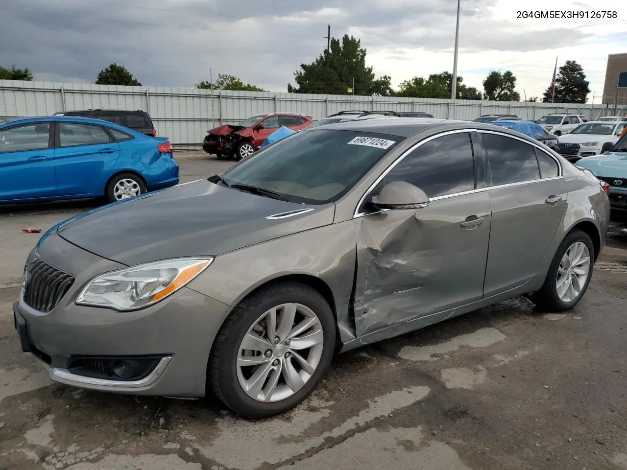 2017 Buick Regal VIN: 2G4GM5EX3H9126758 Lot: 69871224