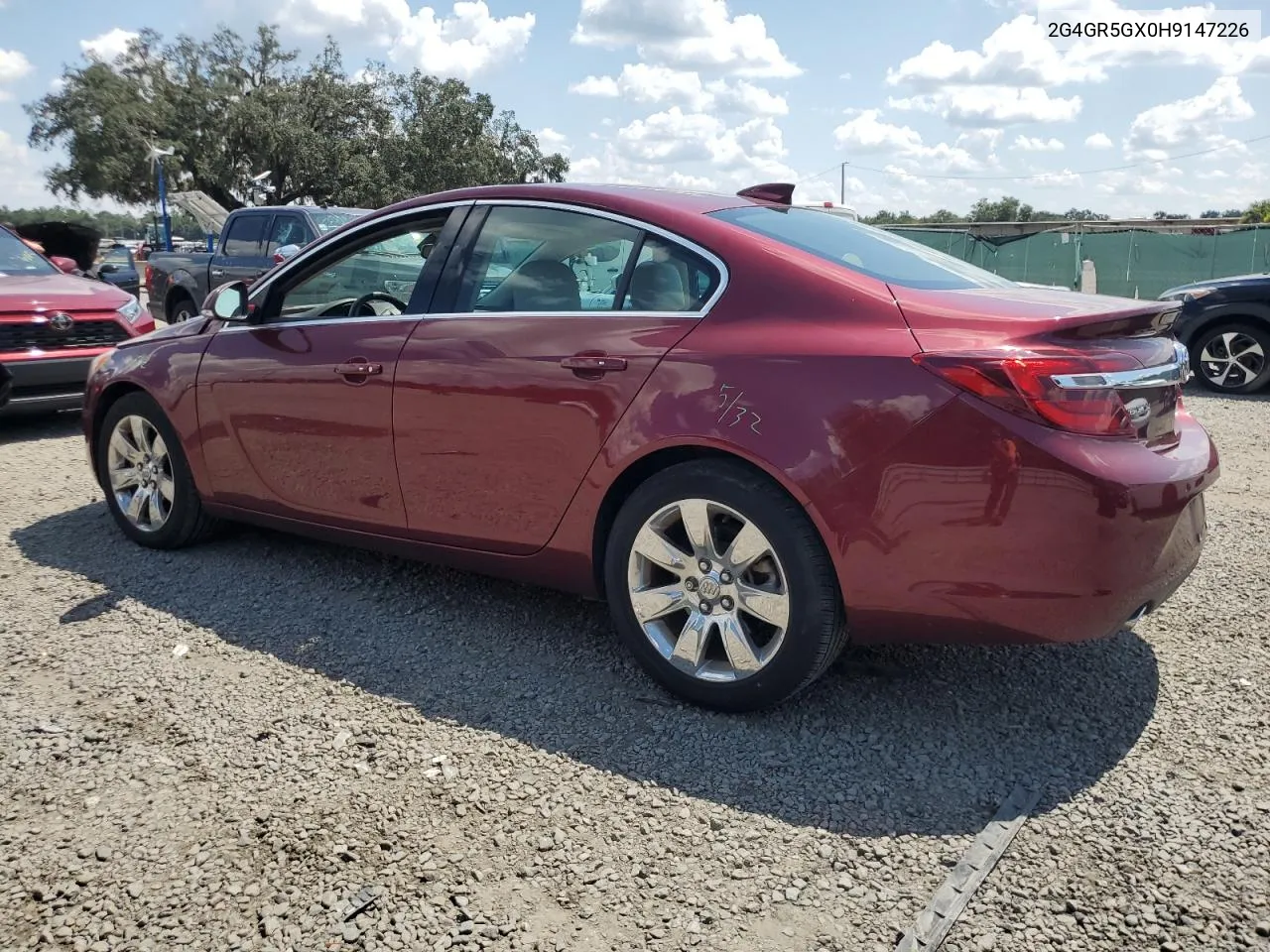 2G4GR5GX0H9147226 2017 Buick Regal Premium