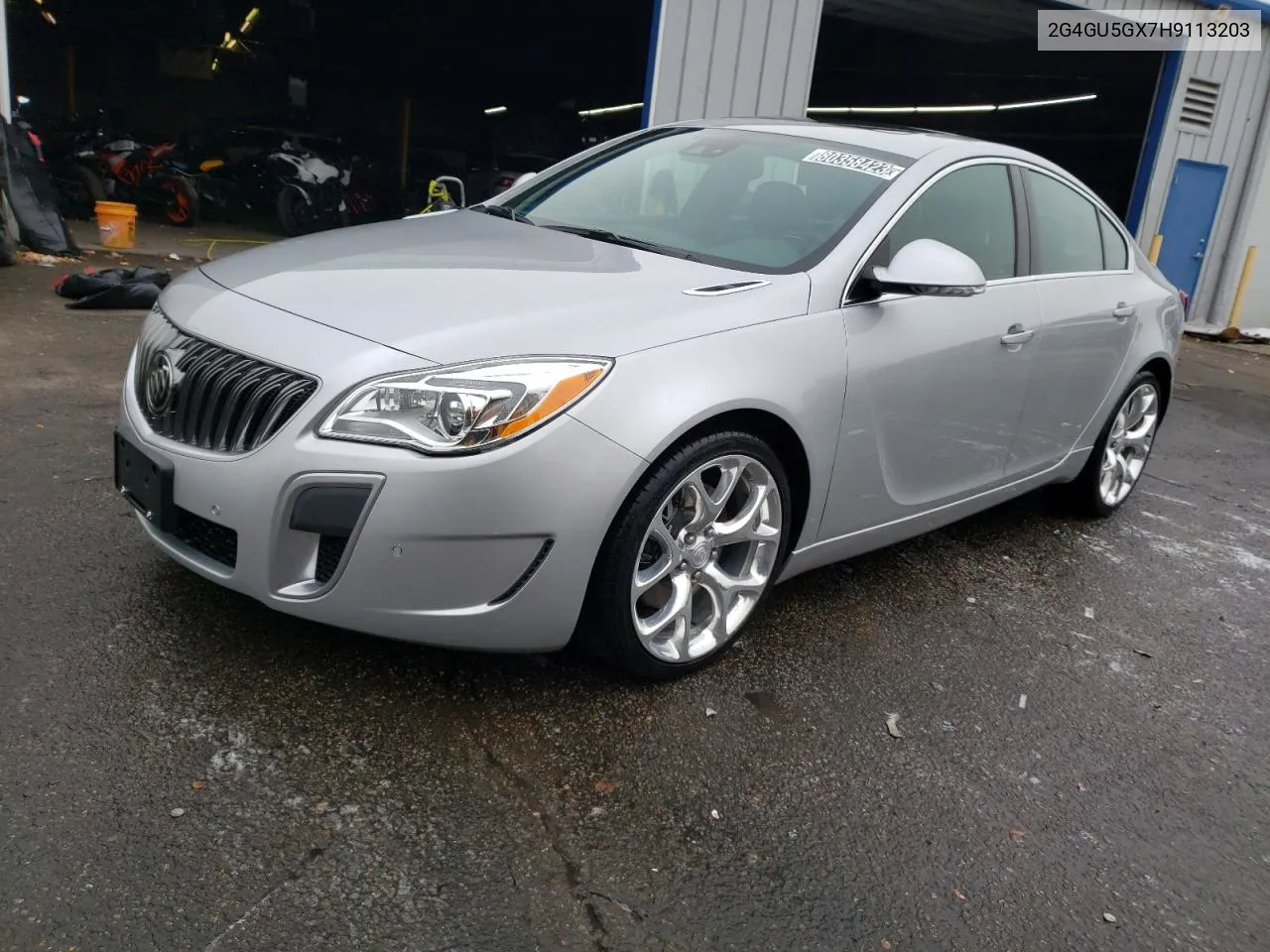 2017 Buick Regal Gs VIN: 2G4GU5GX7H9113203 Lot: 80358423