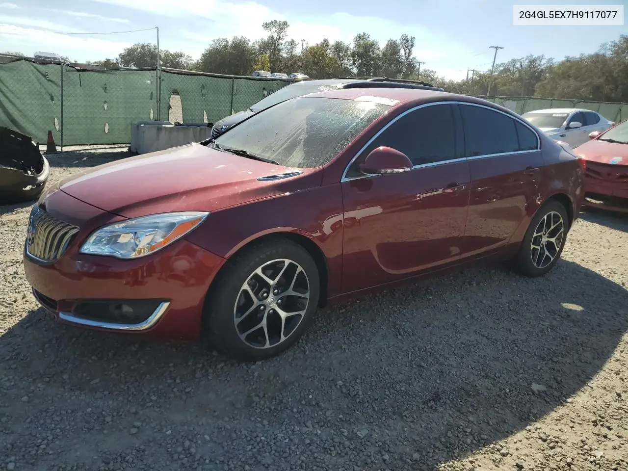 2G4GL5EX7H9117077 2017 Buick Regal Sport Touring