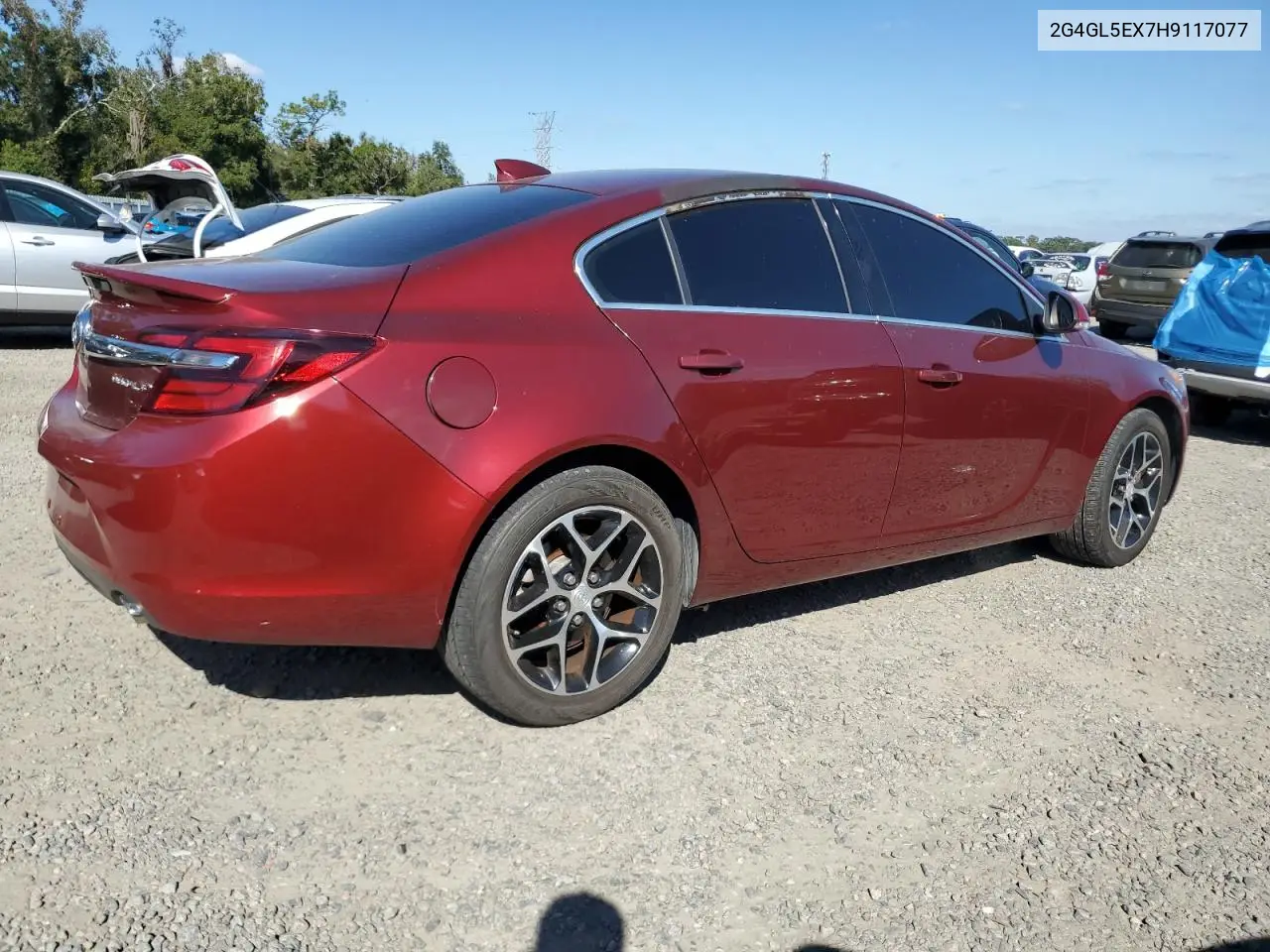 2G4GL5EX7H9117077 2017 Buick Regal Sport Touring