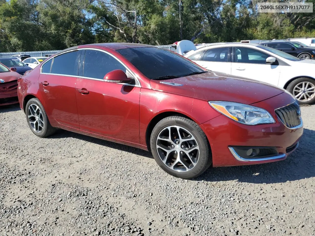 2G4GL5EX7H9117077 2017 Buick Regal Sport Touring