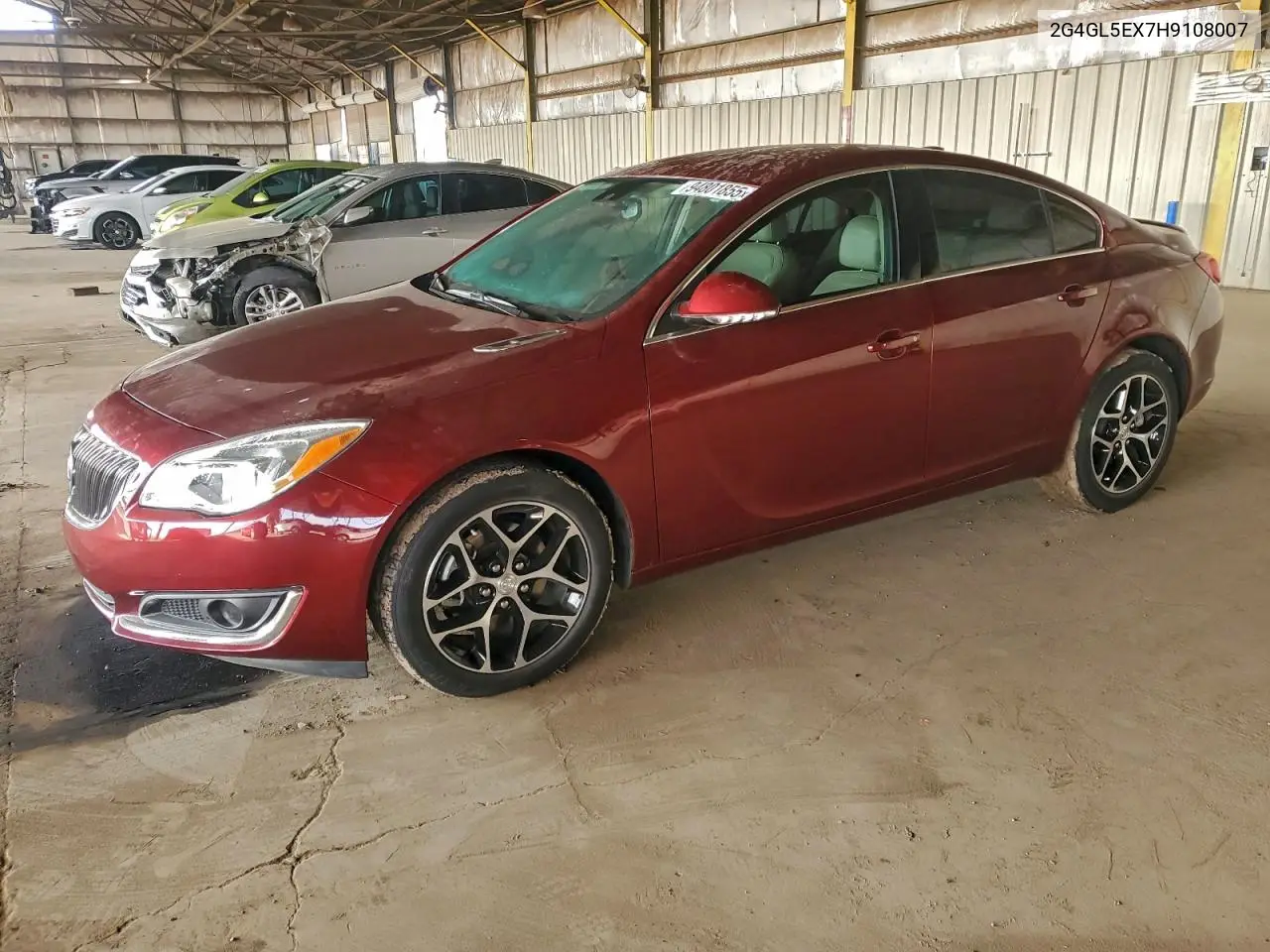 2G4GL5EX7H9108007 2017 Buick Regal Sport Touring