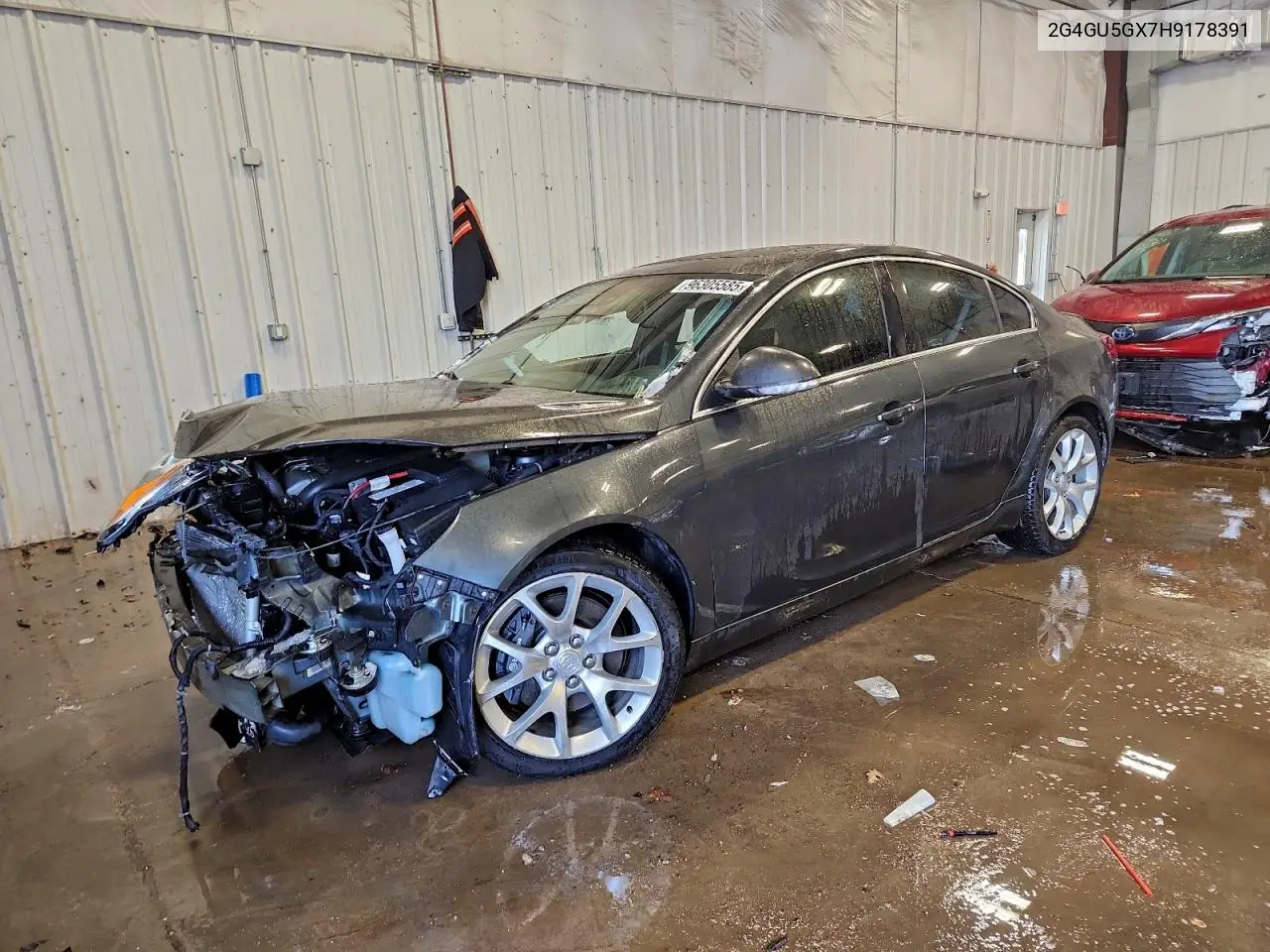 2G4GU5GX7H9178391 2017 Buick Regal Gs