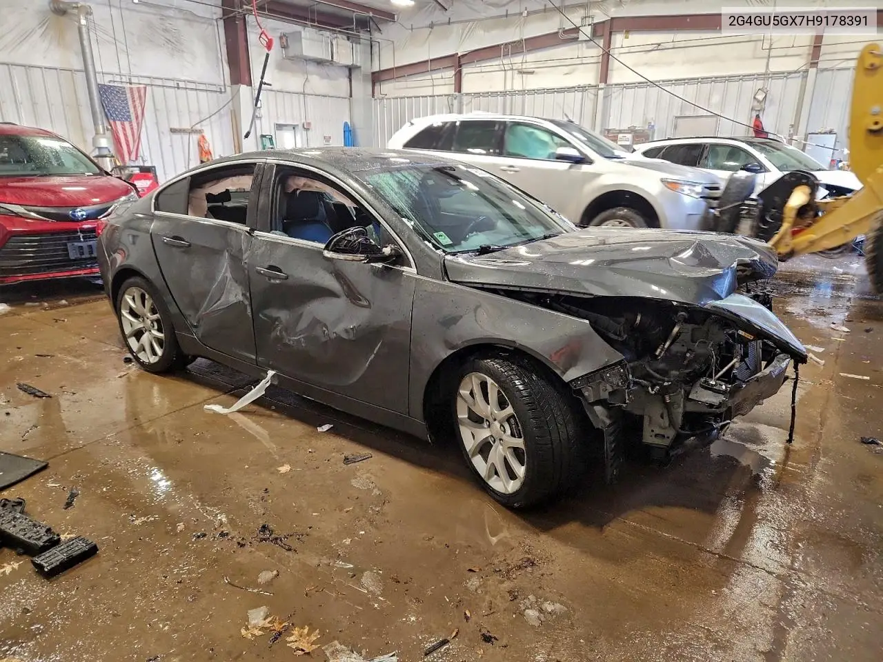 2G4GU5GX7H9178391 2017 Buick Regal Gs