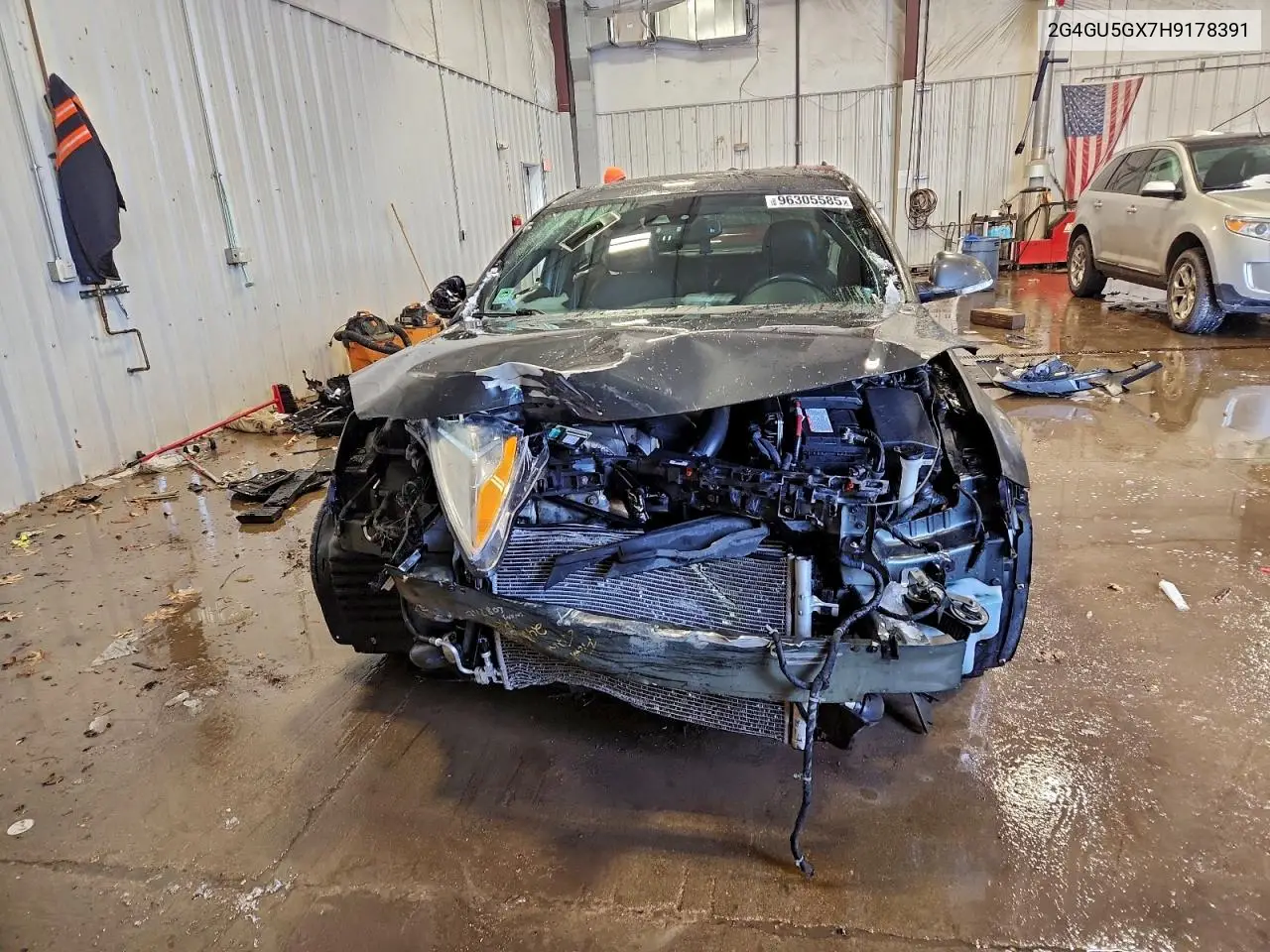 2G4GU5GX7H9178391 2017 Buick Regal Gs