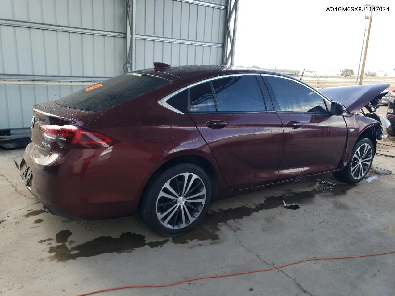 2018 Buick Regal Preferred Ii VIN: W04GM6SX8J1147074 Lot: 52525754