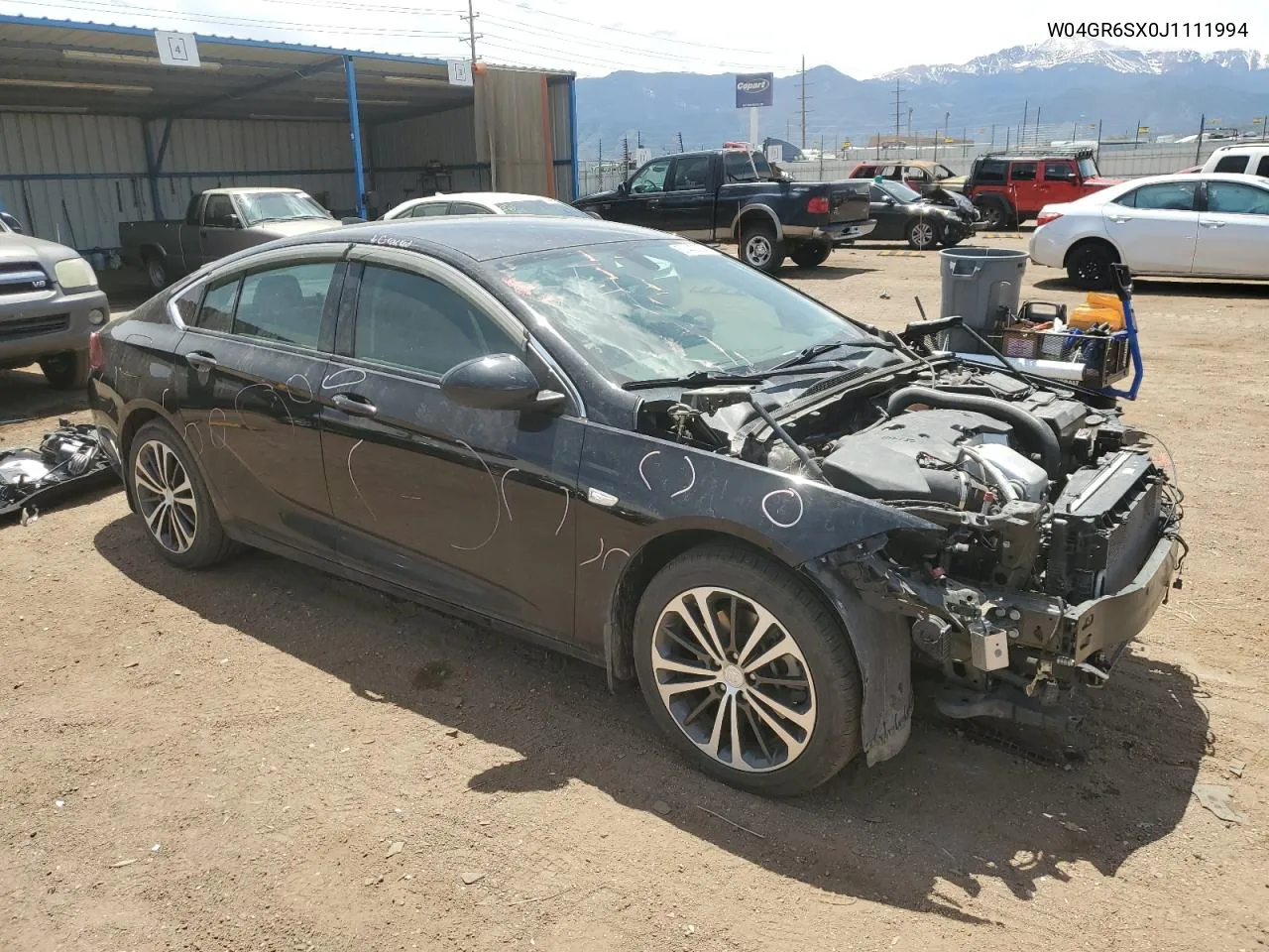 2018 Buick Regal Essence VIN: W04GR6SX0J1111994 Lot: 57440384