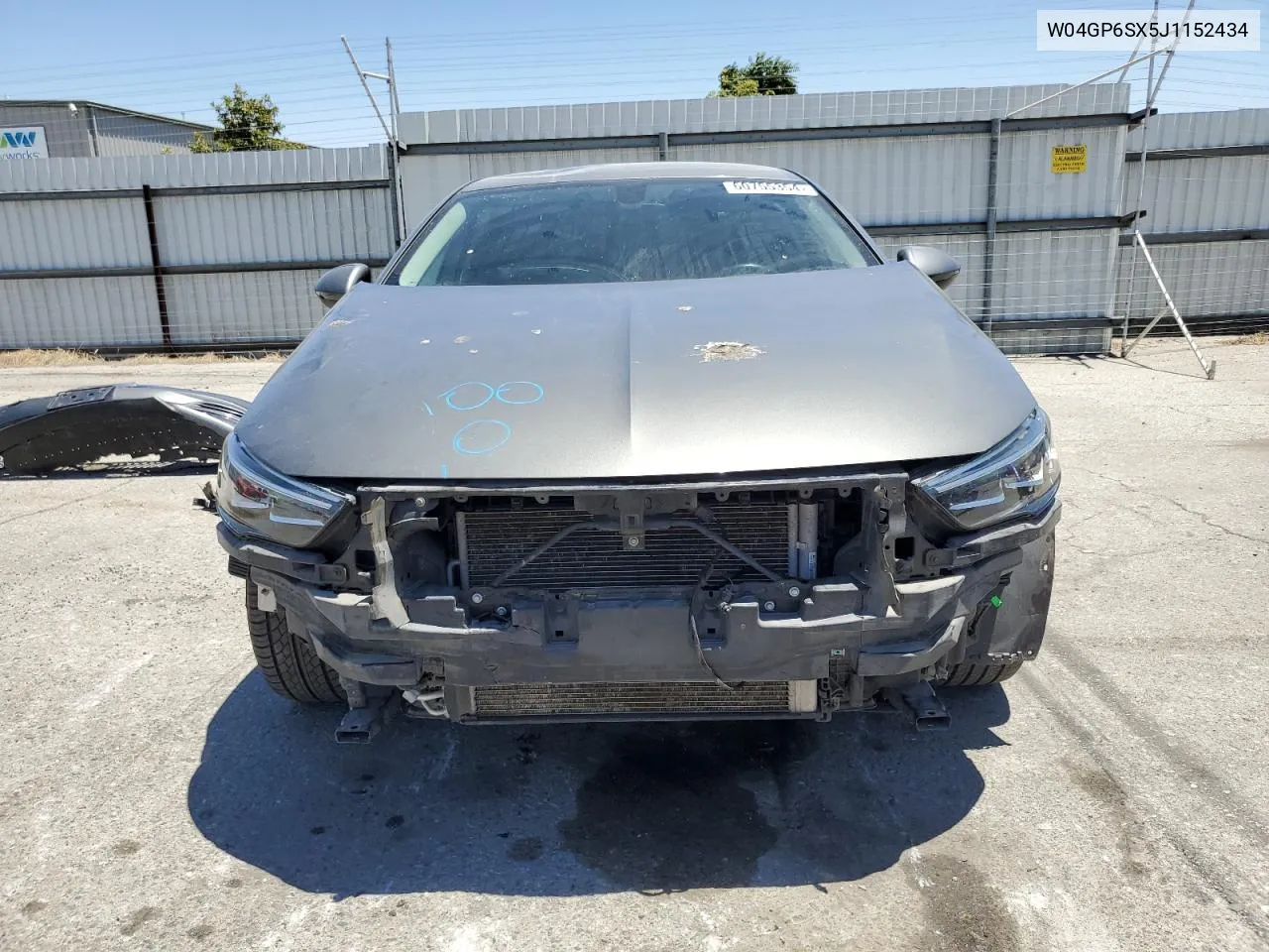 W04GP6SX5J1152434 2018 Buick Regal Essence