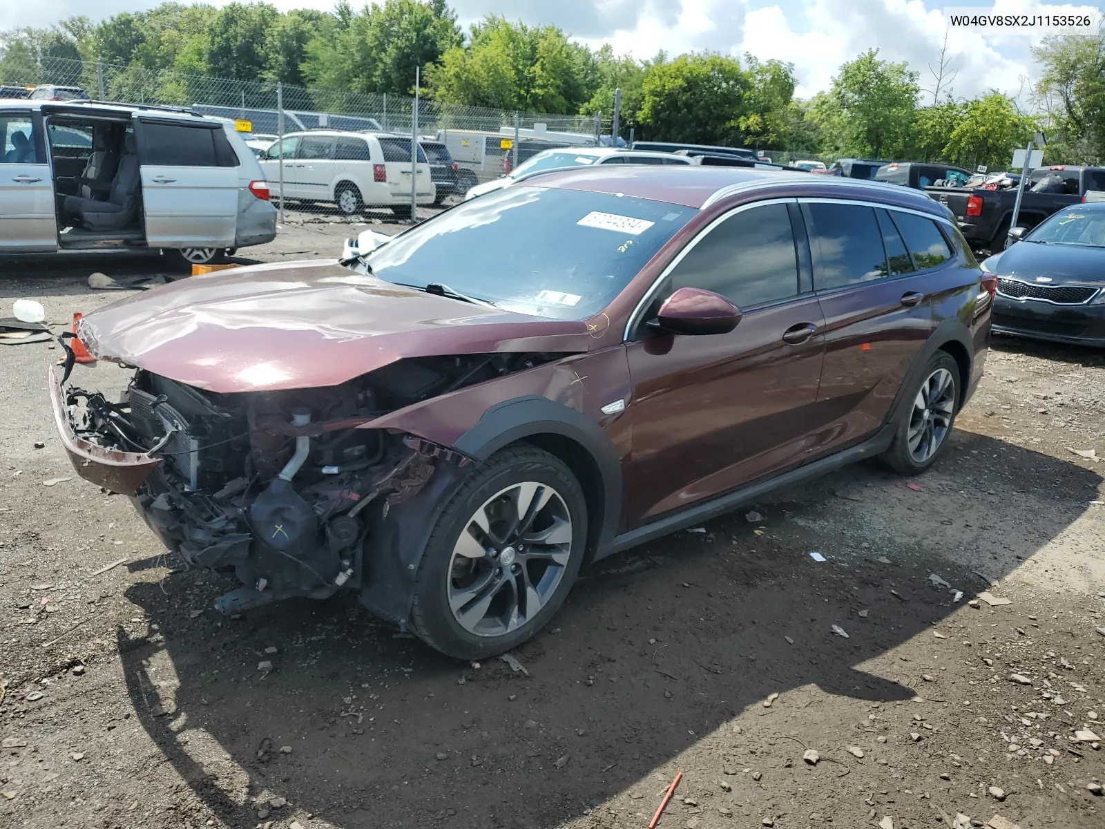 2018 Buick Regal Tourx Essence VIN: W04GV8SX2J1153526 Lot: 67044334