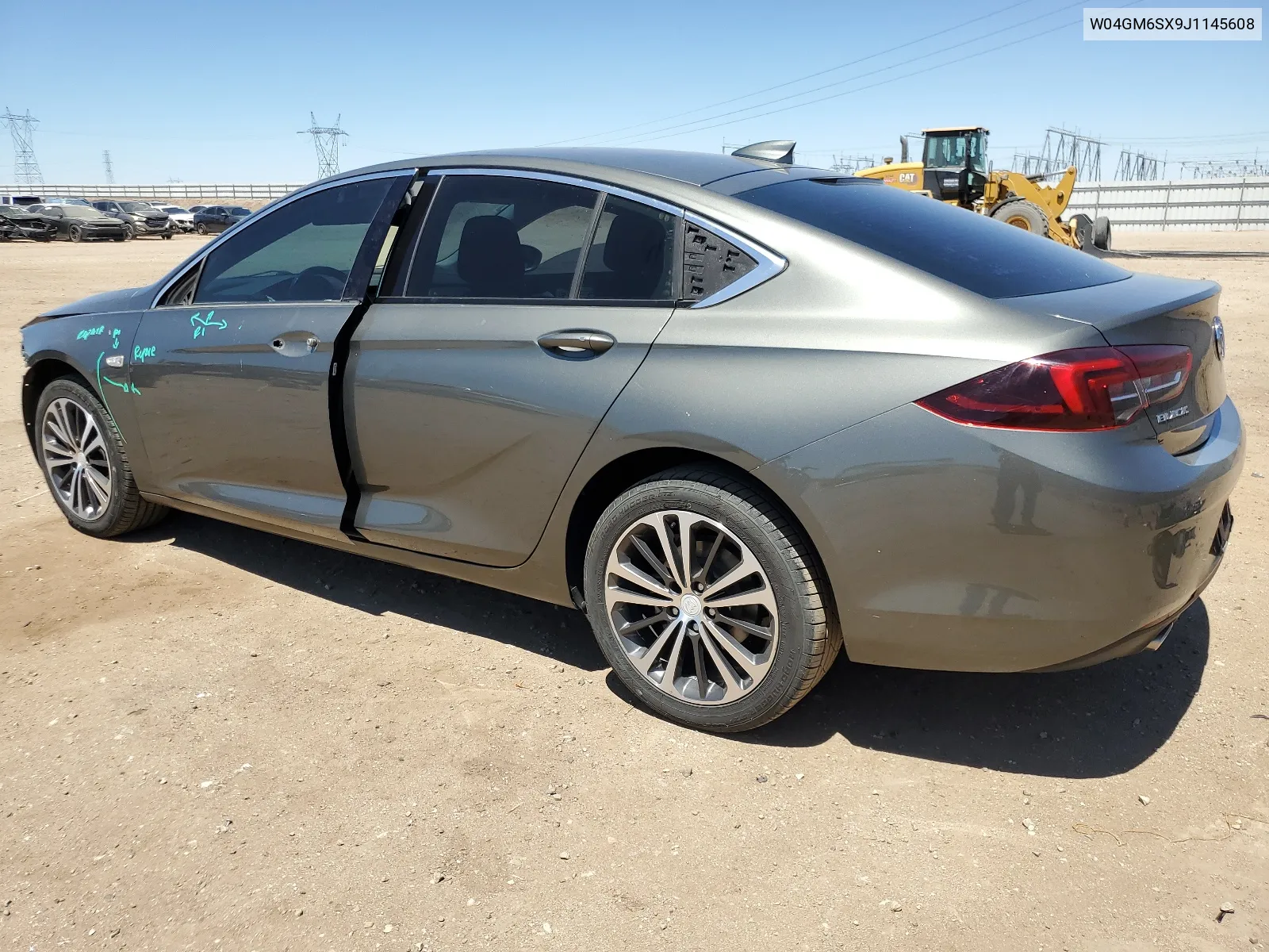 2018 Buick Regal Preferred Ii VIN: W04GM6SX9J1145608 Lot: 67098354