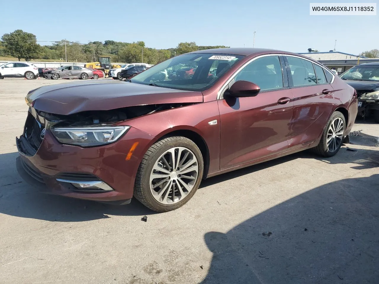 2018 Buick Regal Preferred Ii VIN: W04GM6SX8J1118352 Lot: 70952314