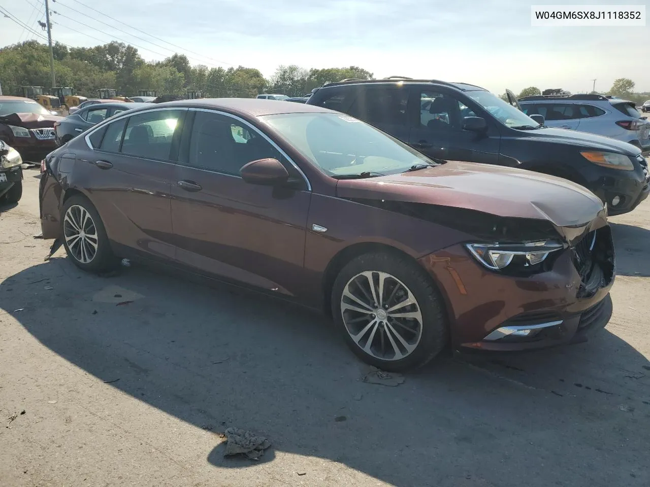 2018 Buick Regal Preferred Ii VIN: W04GM6SX8J1118352 Lot: 70952314