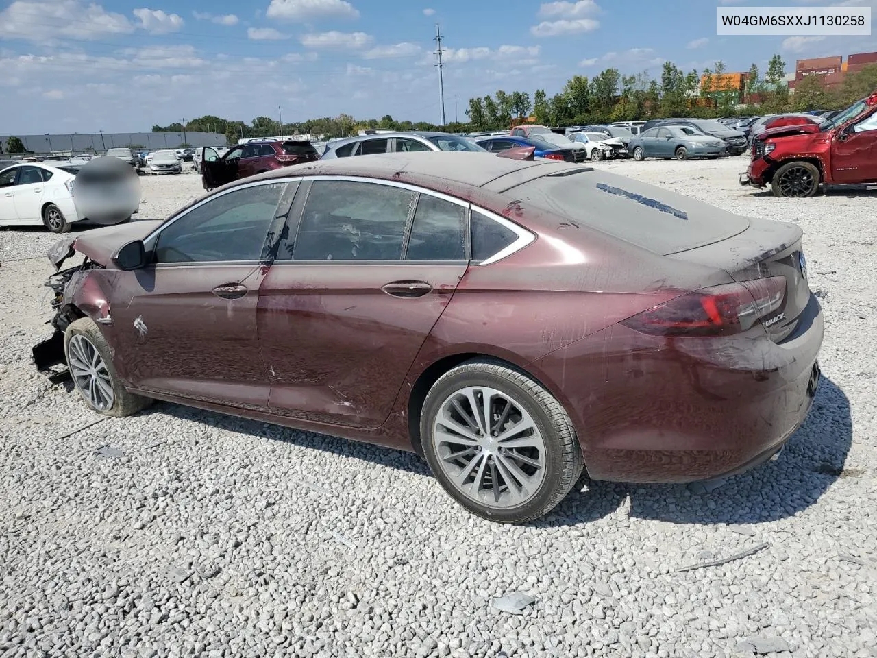 W04GM6SXXJ1130258 2018 Buick Regal Preferred Ii