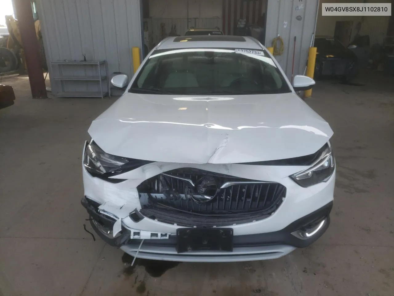 2019 Buick Regal Tourx Essence VIN: W04GV8SX8J1102810 Lot: 53752733