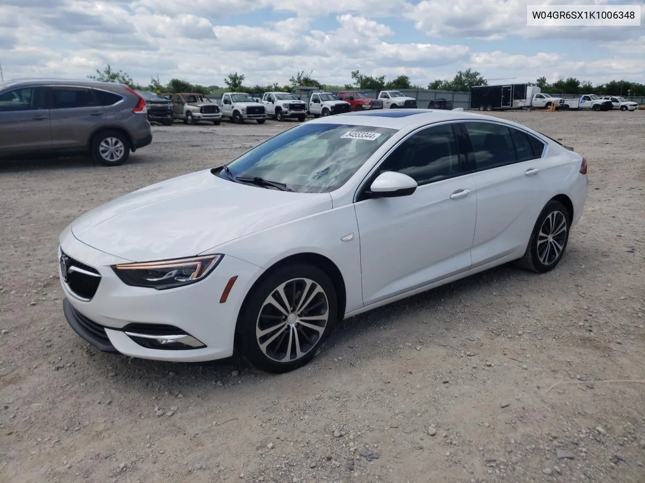 2019 Buick Regal Essence VIN: W04GR6SX1K1006348 Lot: 54553344