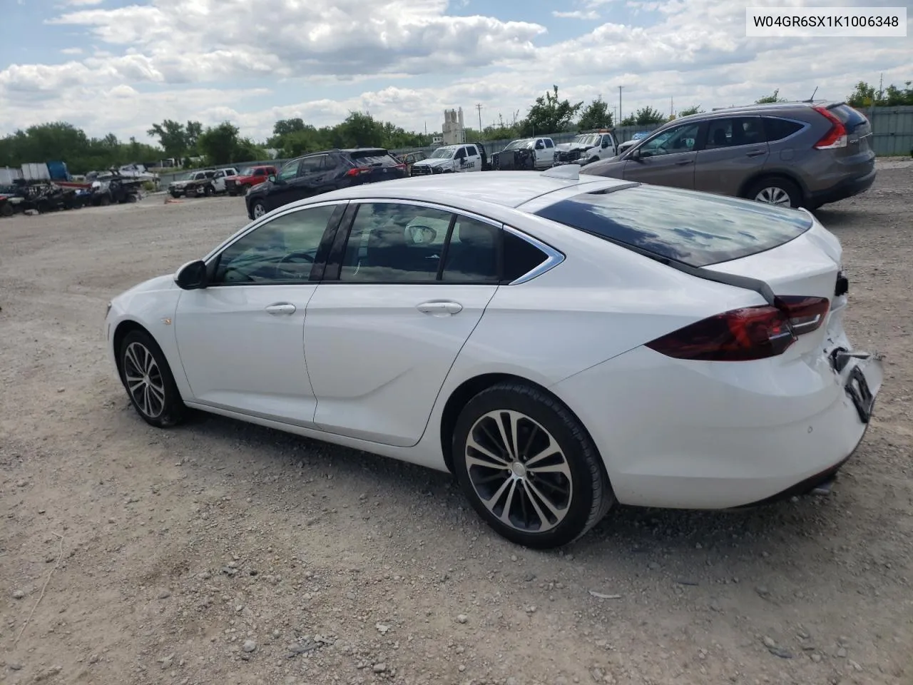 2019 Buick Regal Essence VIN: W04GR6SX1K1006348 Lot: 54553344