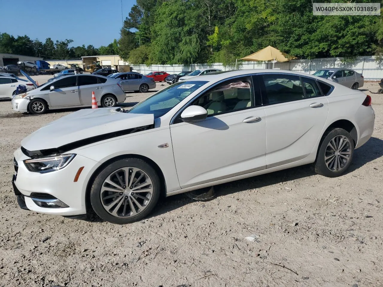 2019 Buick Regal Essence VIN: W04GP6SX0K1031859 Lot: 57382344