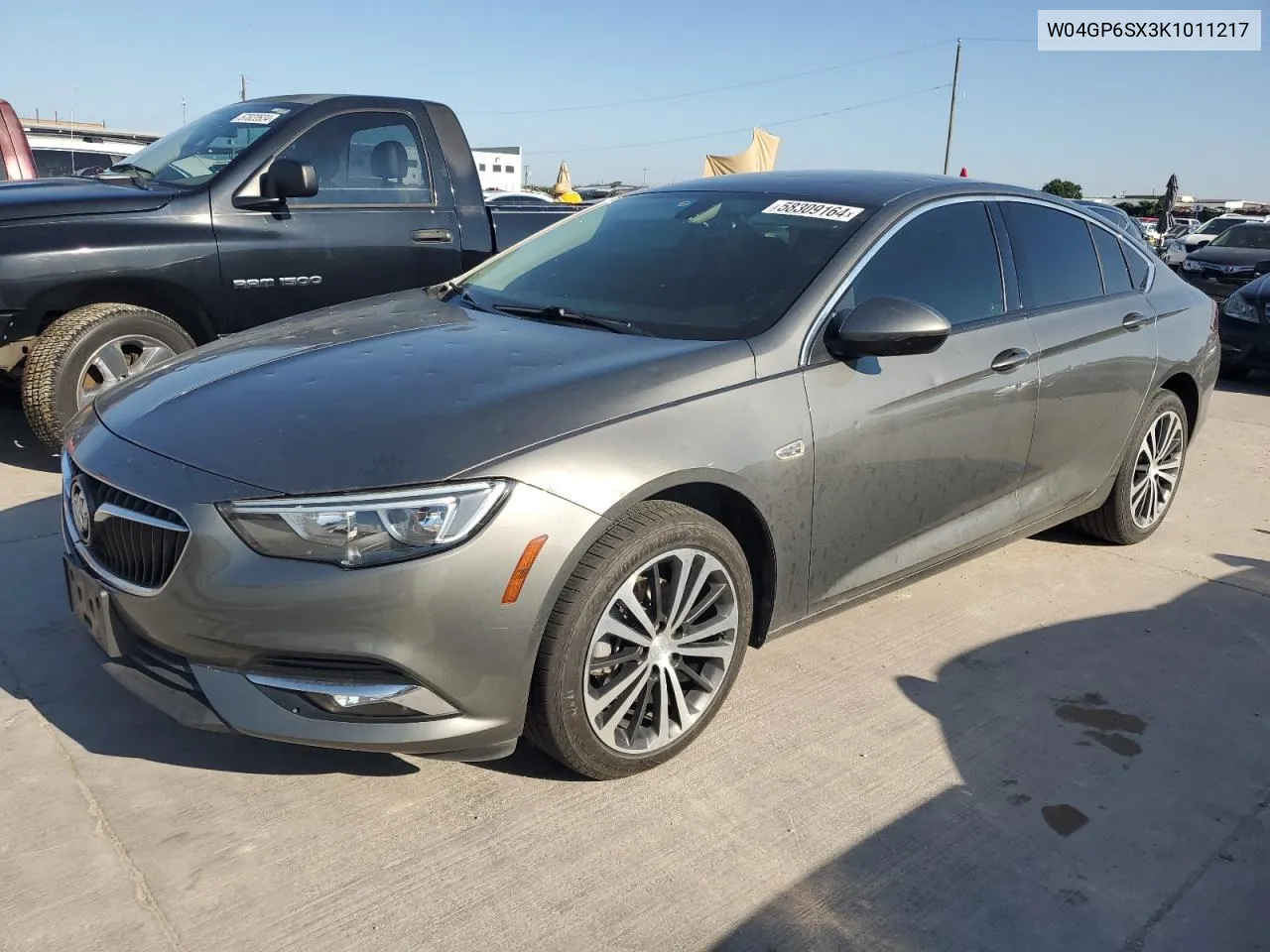 2019 Buick Regal Essence VIN: W04GP6SX3K1011217 Lot: 58309164