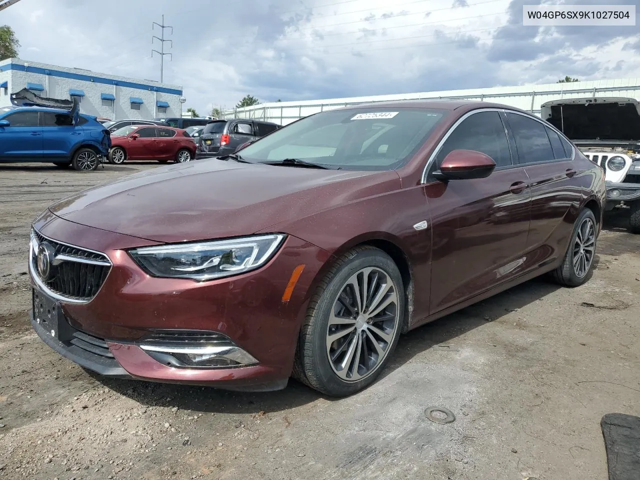 2019 Buick Regal Essence VIN: W04GP6SX9K1027504 Lot: 62725344