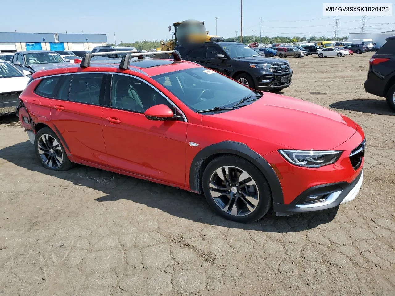 2019 Buick Regal Tourx Essence VIN: W04GV8SX9K1020425 Lot: 69369574