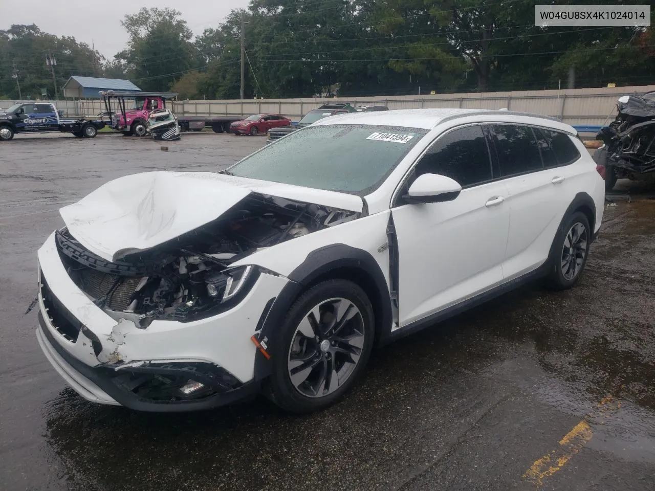 2019 Buick Regal Tourx Preferred VIN: W04GU8SX4K1024014 Lot: 71041594