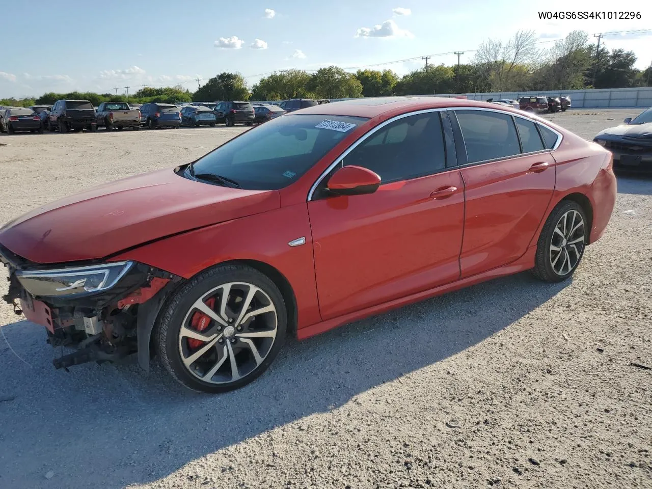 W04GS6SS4K1012296 2019 Buick Regal Gs