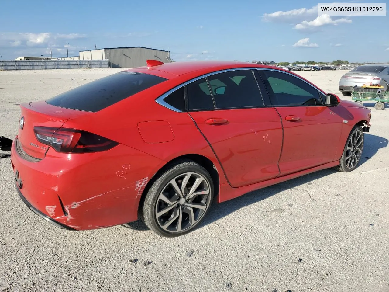 W04GS6SS4K1012296 2019 Buick Regal Gs