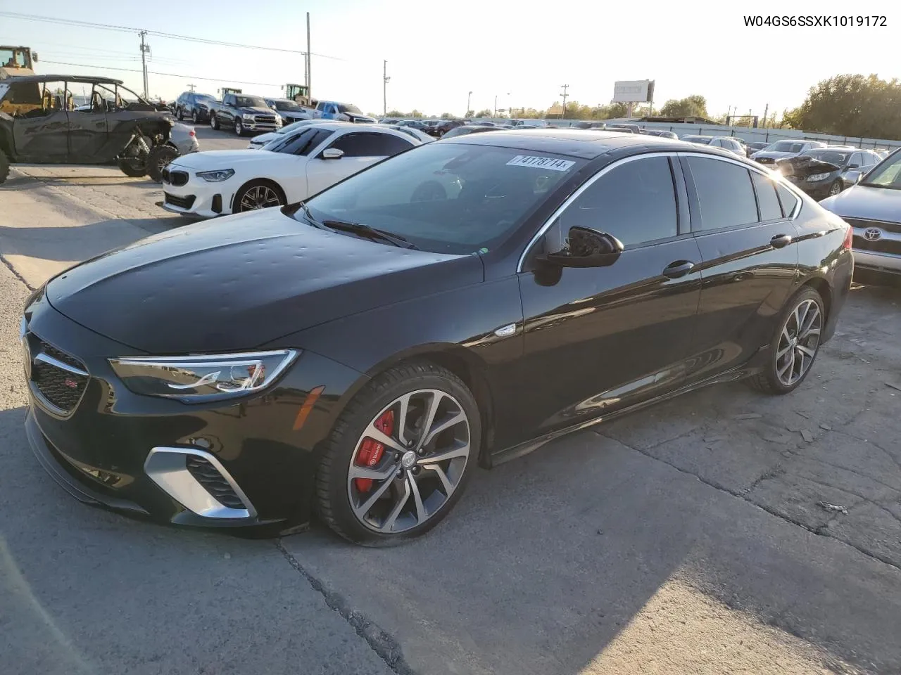 W04GS6SSXK1019172 2019 Buick Regal Gs