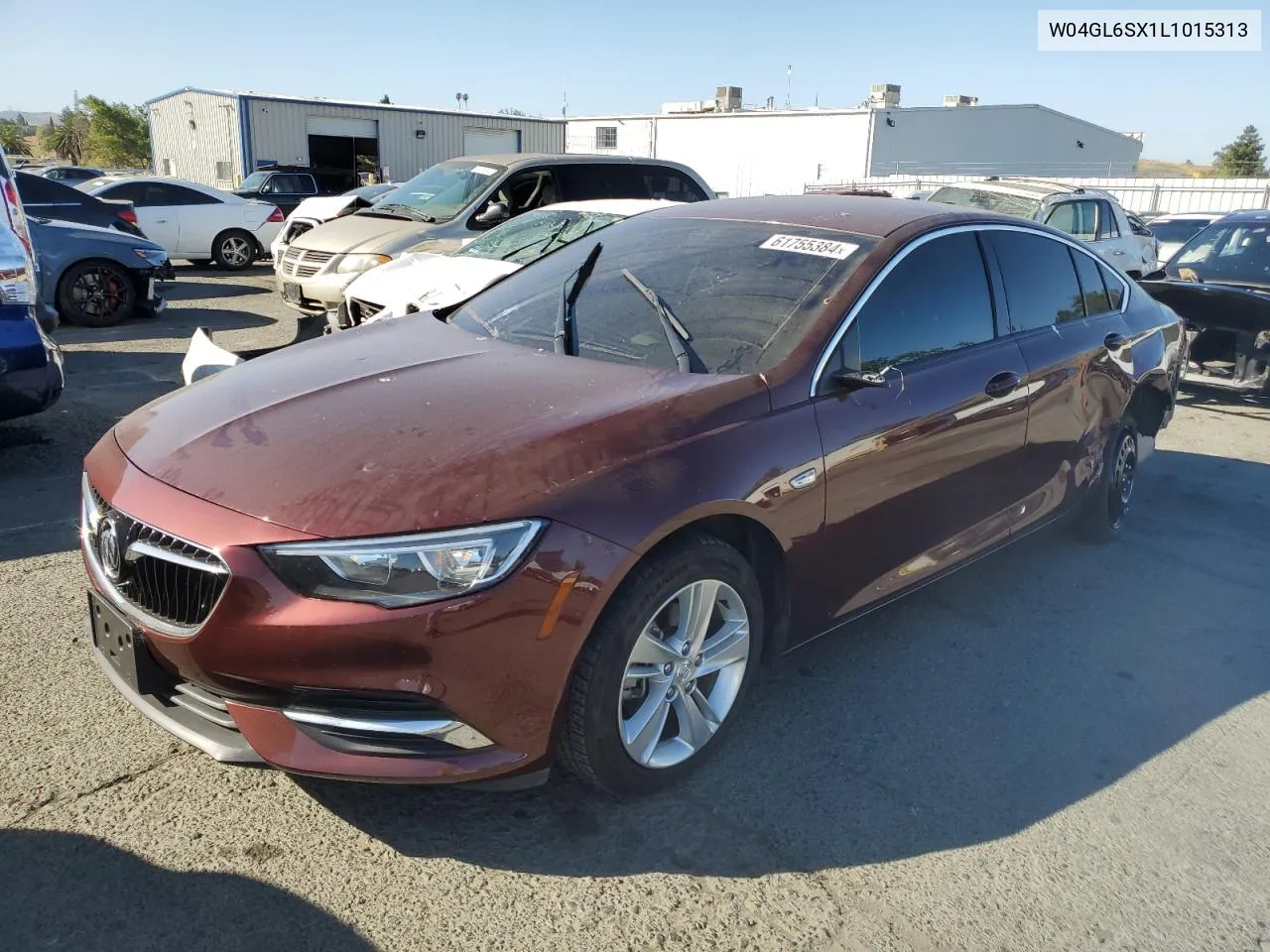 W04GL6SX1L1015313 2020 Buick Regal Preferred