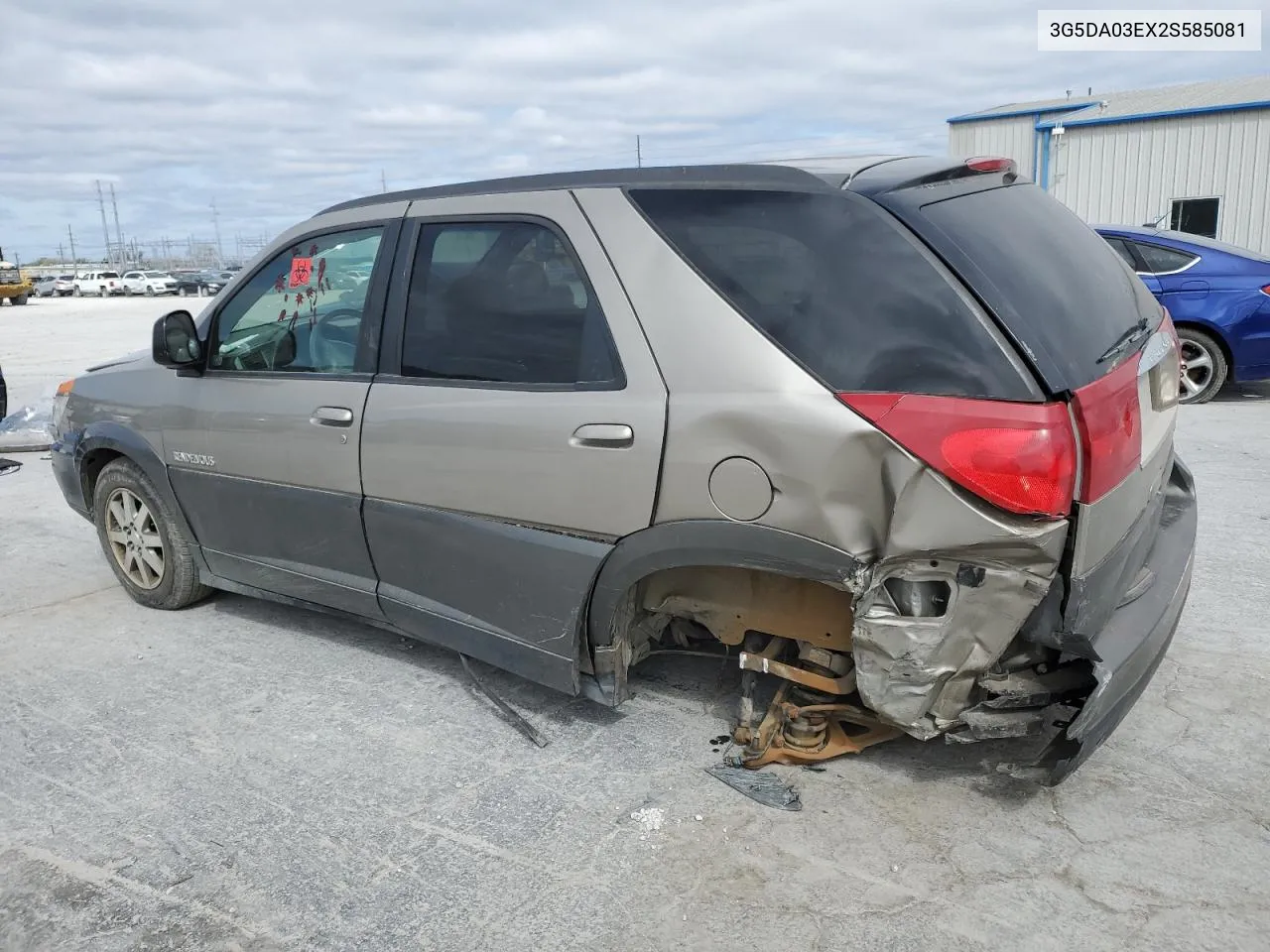 2002 Buick Rendezvous Cx VIN: 3G5DA03EX2S585081 Lot: 48457604