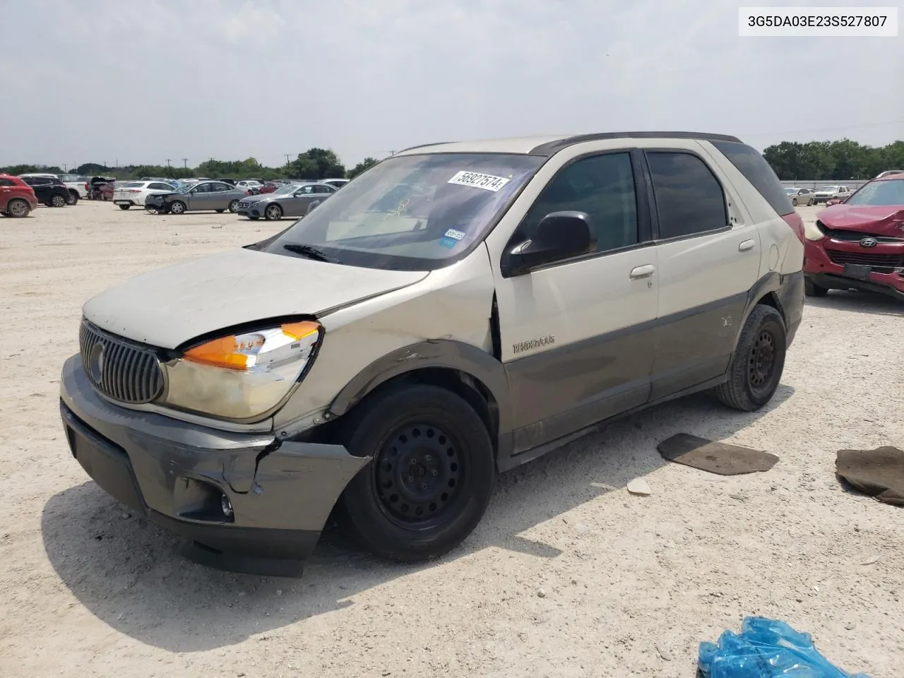 2003 Buick Rendezvous Cx VIN: 3G5DA03E23S527807 Lot: 56927574