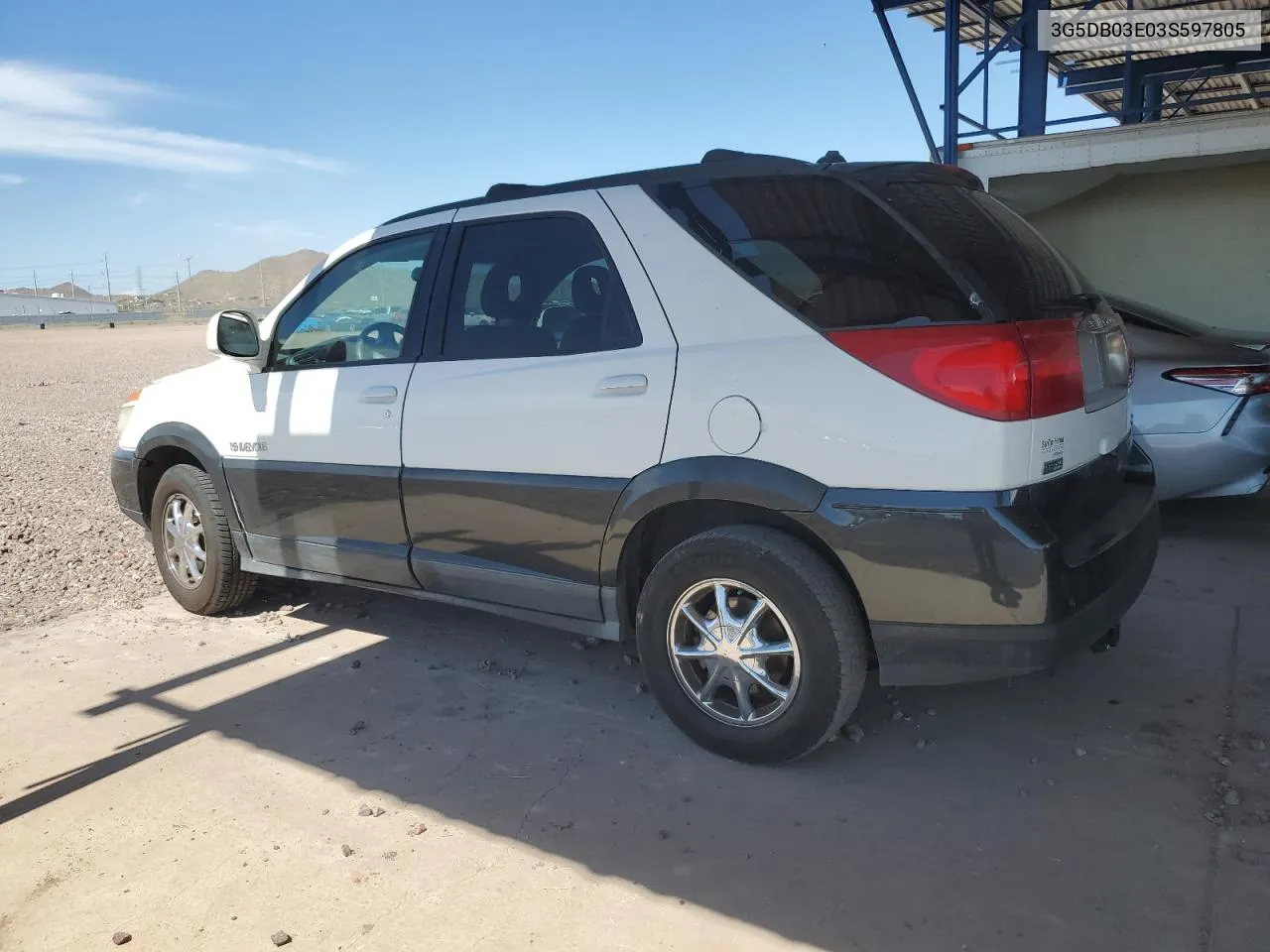 2003 Buick Rendezvous Cx VIN: 3G5DB03E03S597805 Lot: 58743924