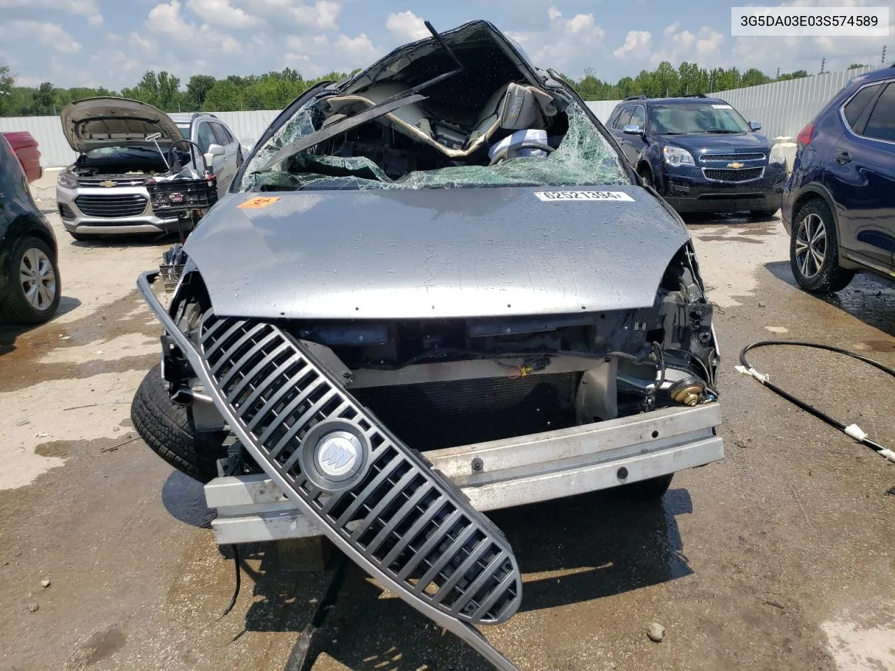 2003 Buick Rendezvous Cx VIN: 3G5DA03E03S574589 Lot: 62521394