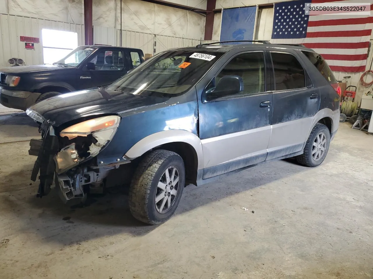 2004 Buick Rendezvous Cx VIN: 3G5DB03E34S522047 Lot: 48756104