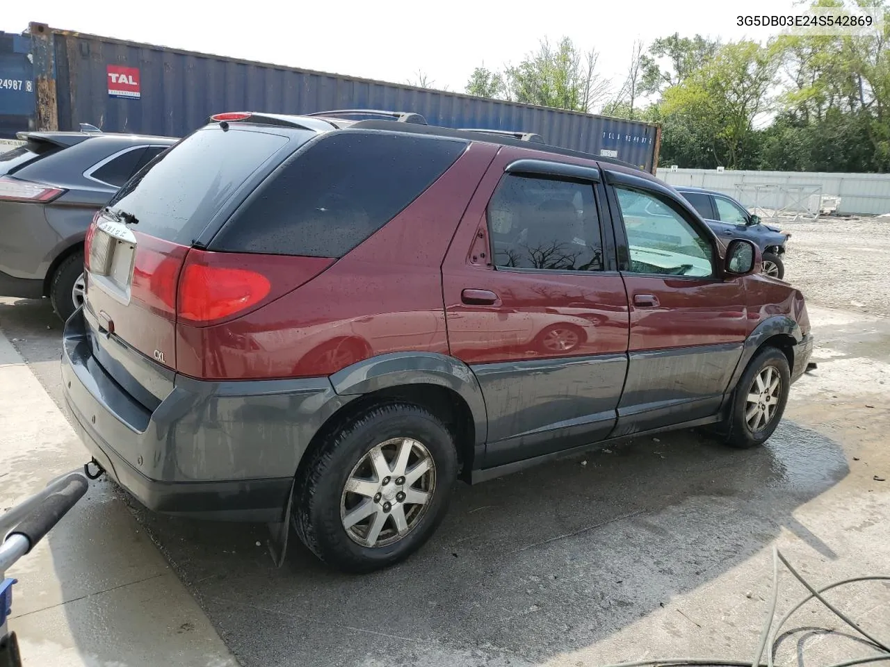 3G5DB03E24S542869 2004 Buick Rendezvous Cx