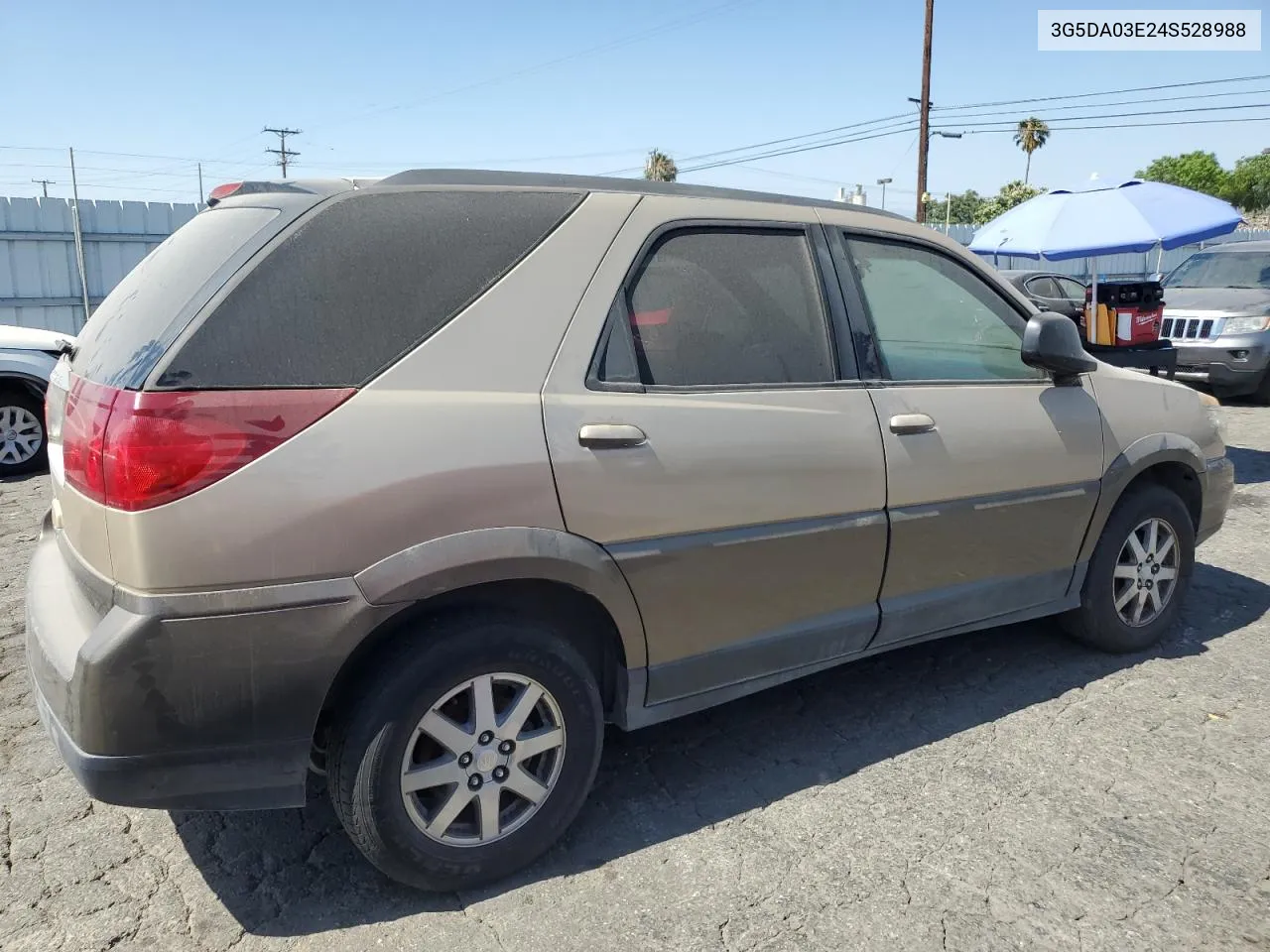 2004 Buick Rendezvous Cx VIN: 3G5DA03E24S528988 Lot: 61053844