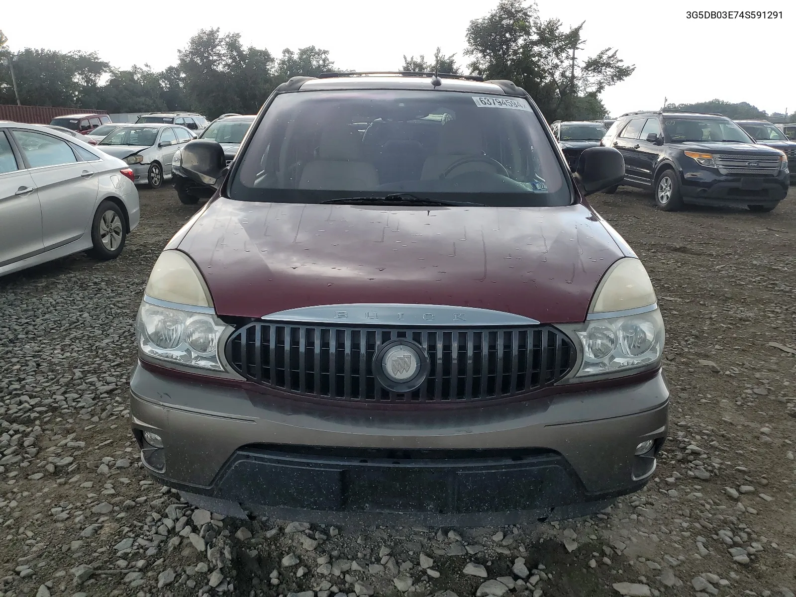 3G5DB03E74S591291 2004 Buick Rendezvous Cx