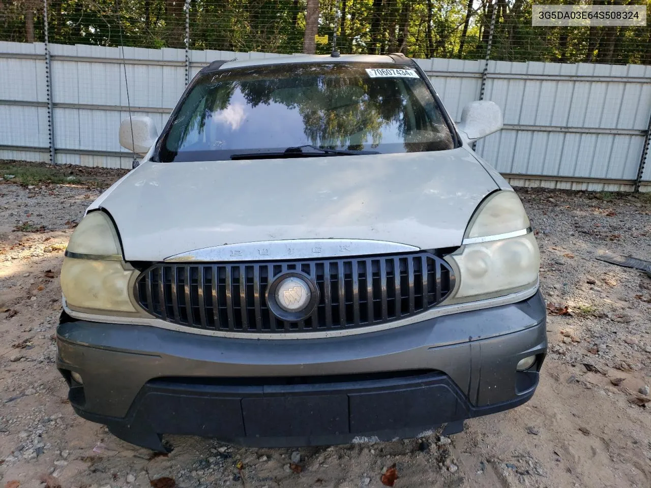 2004 Buick Rendezvous Cx VIN: 3G5DA03E64S508324 Lot: 70607434