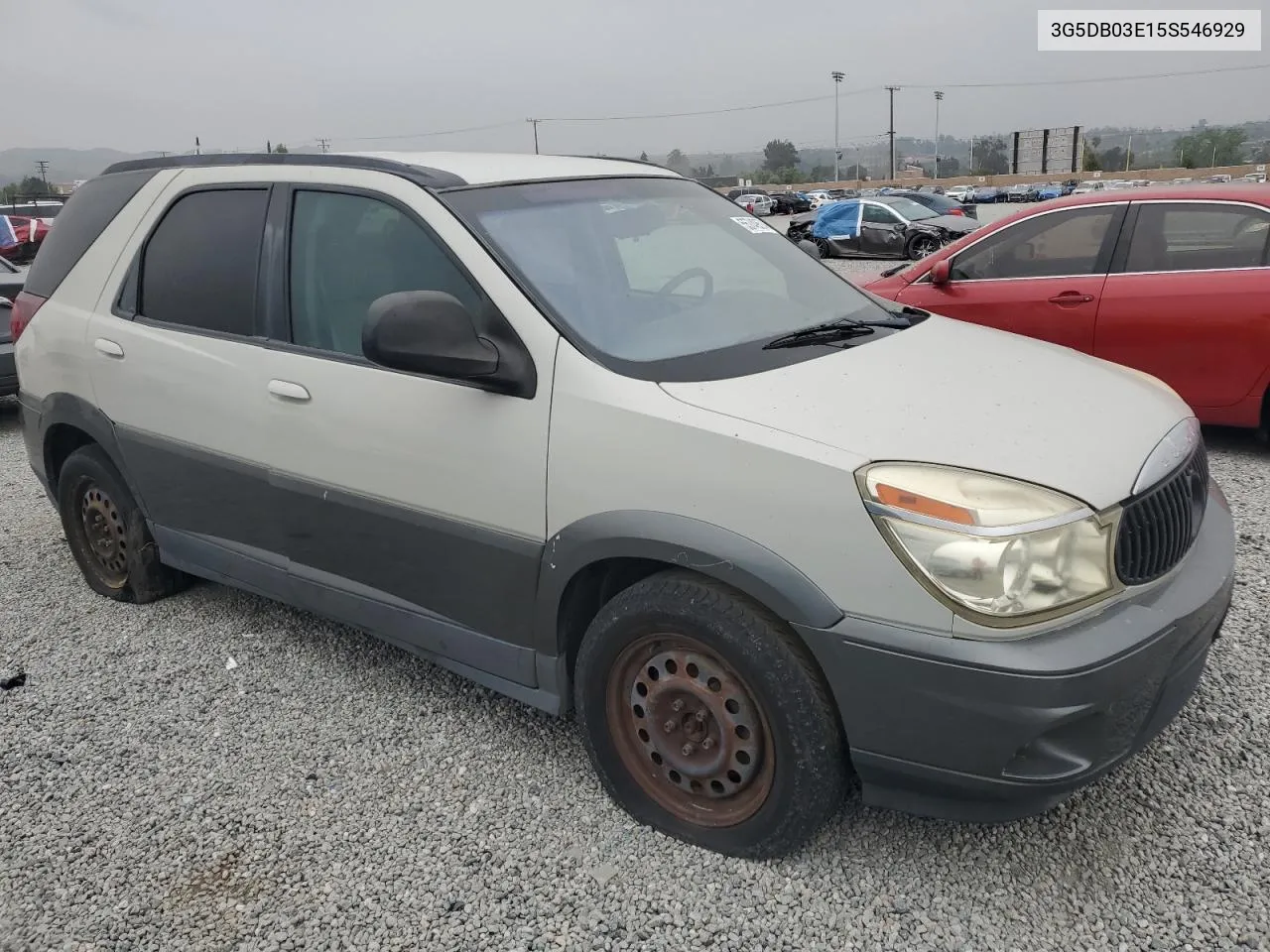 2005 Buick Rendezvous Cx VIN: 3G5DB03E15S546929 Lot: 55749574