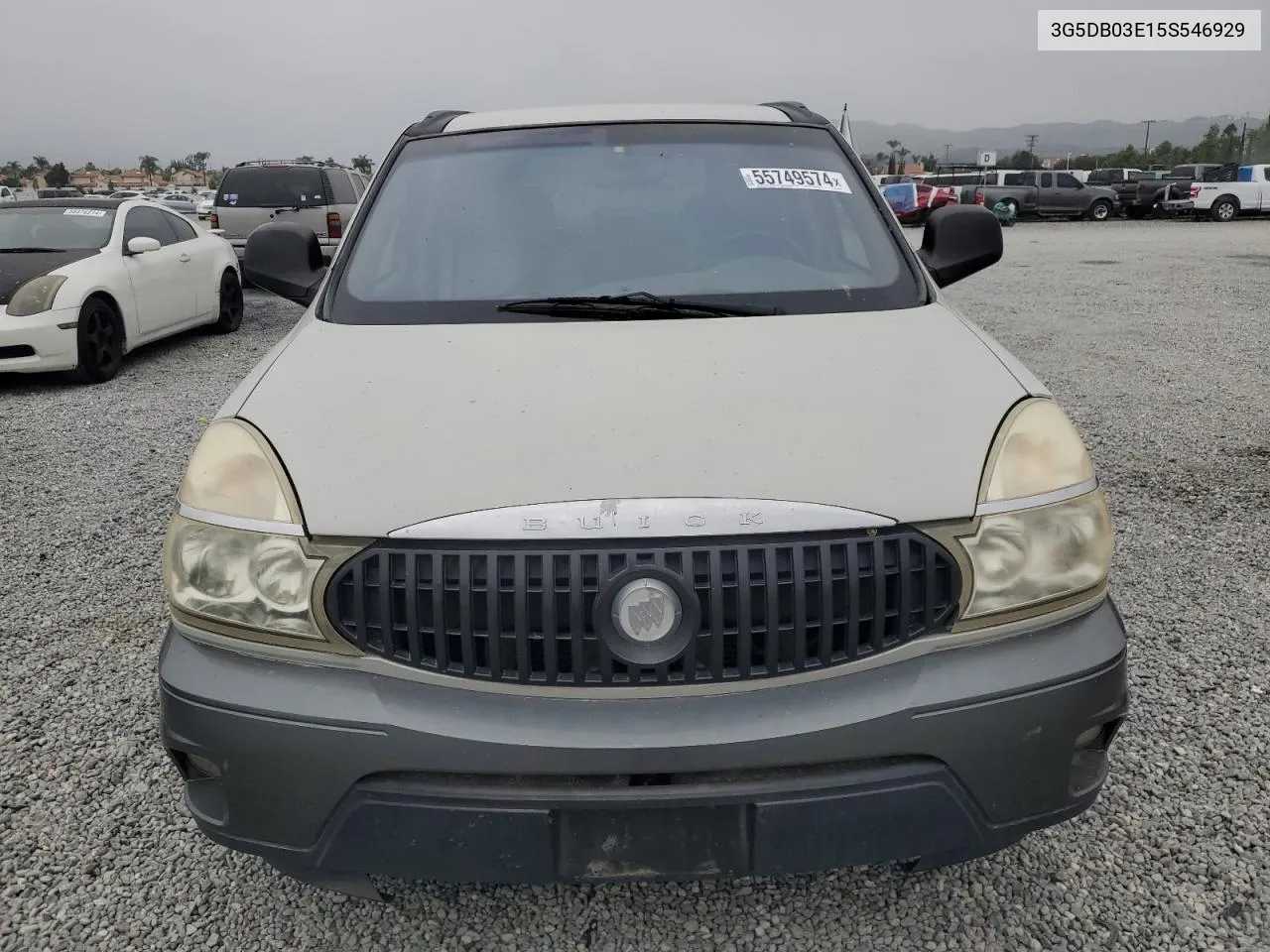 2005 Buick Rendezvous Cx VIN: 3G5DB03E15S546929 Lot: 55749574