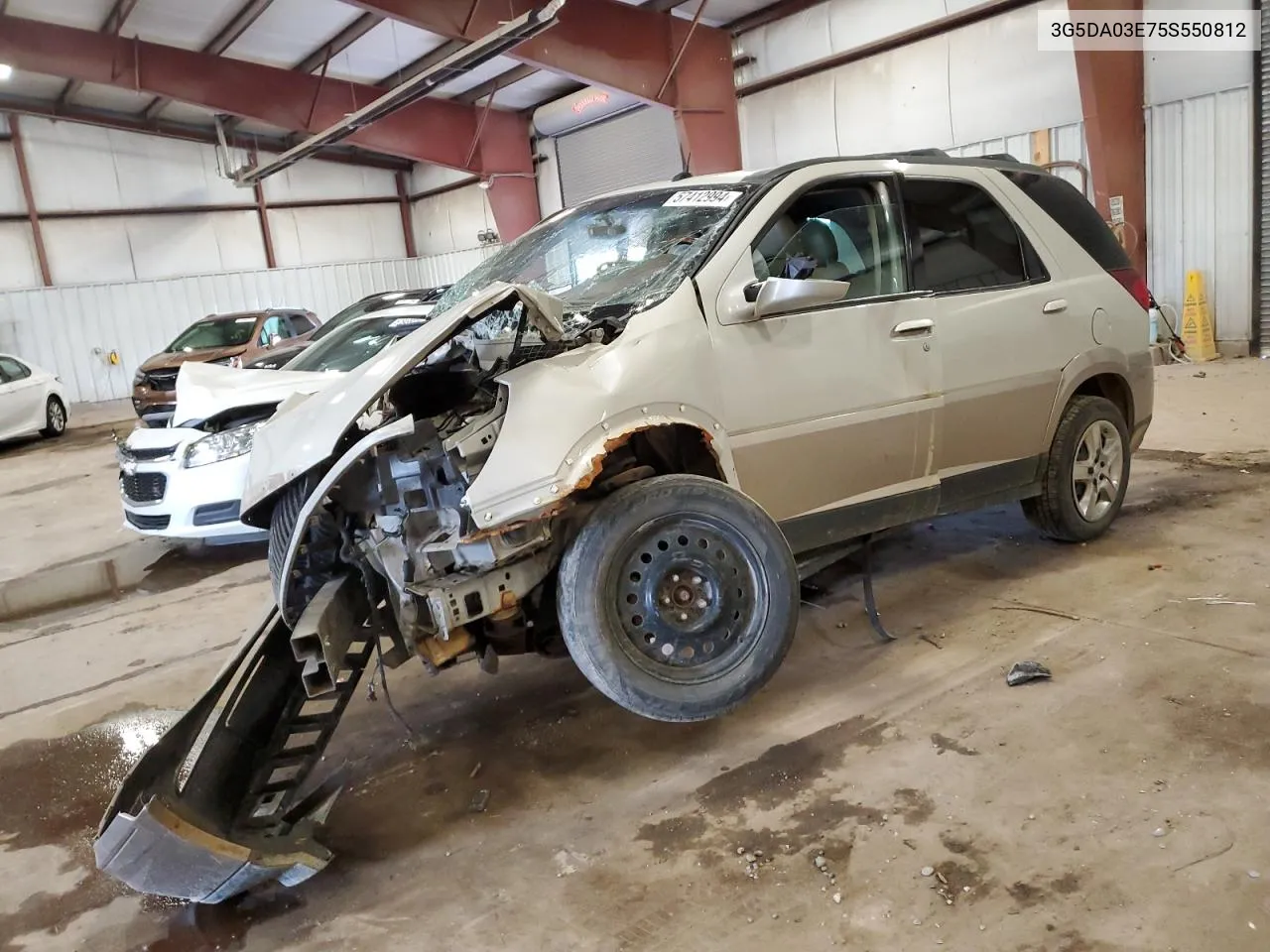 2005 Buick Rendezvous Cx VIN: 3G5DA03E75S550812 Lot: 57412994